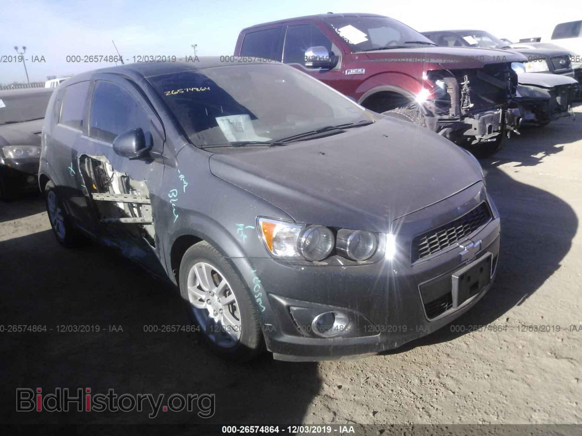 Photo 1G1JC6SH2C4228489 - CHEVROLET SONIC 2012