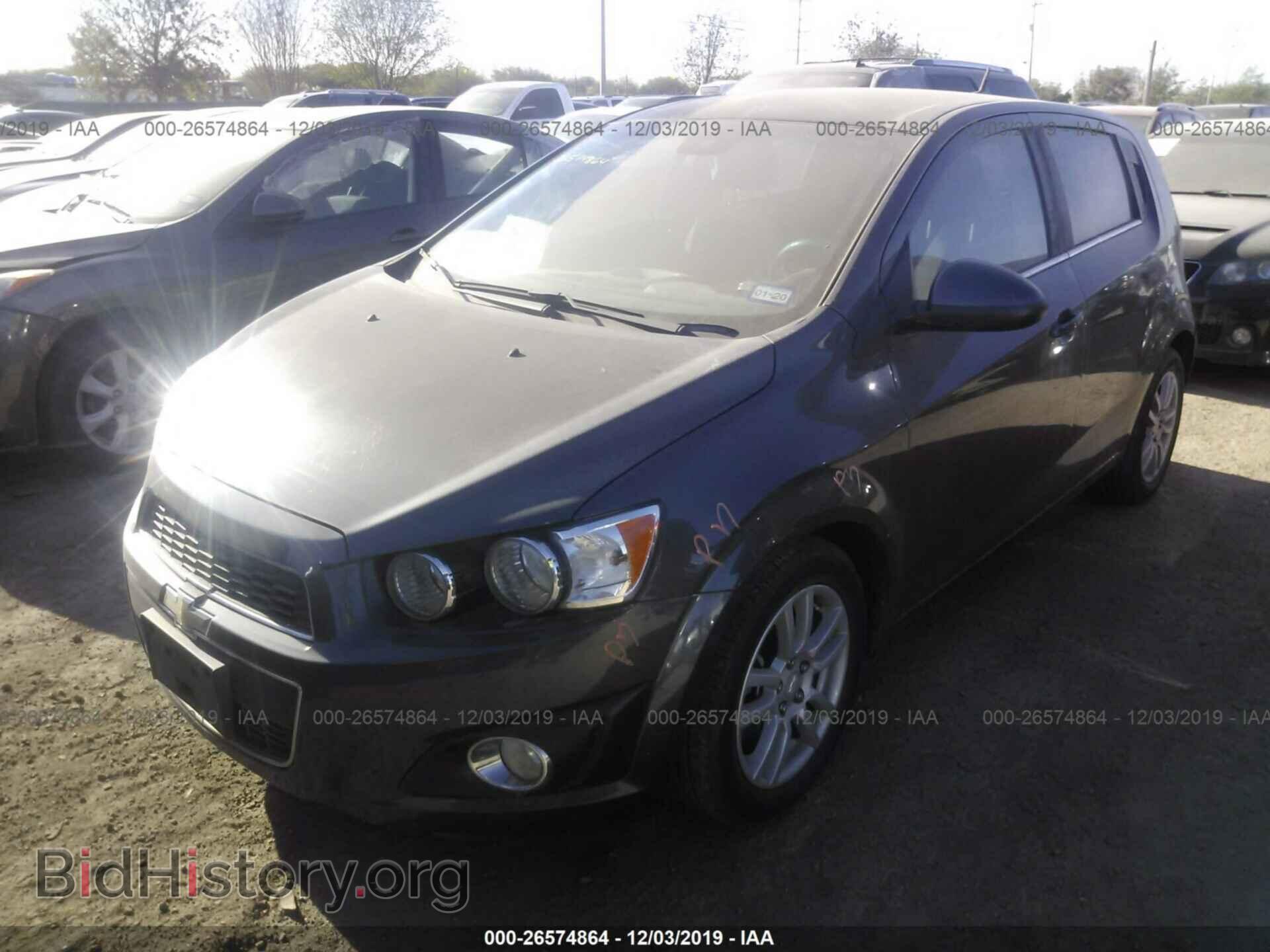 2012 CHEVROLET SONIC - VIN: 1G1JC6SH2C4228489 - Фото 2