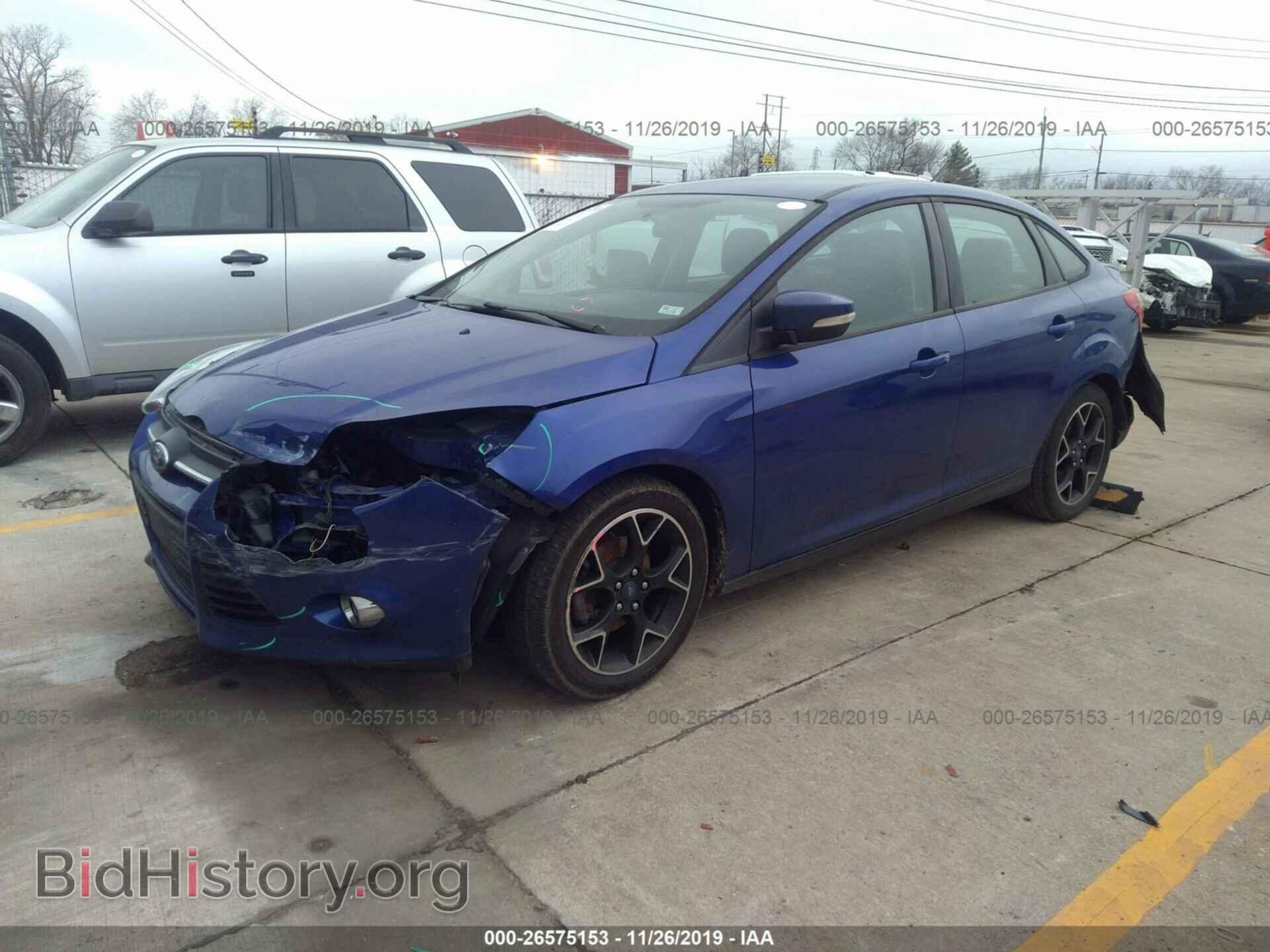 2013 FORD FOCUS - VIN: 1FADP3F2XDL123628 - Фото 2