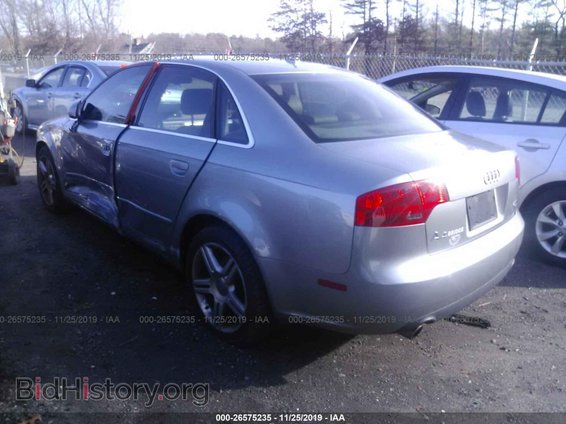 2007 AUDI A4 - VIN: WAUDF78E87A113933 - Фото 3