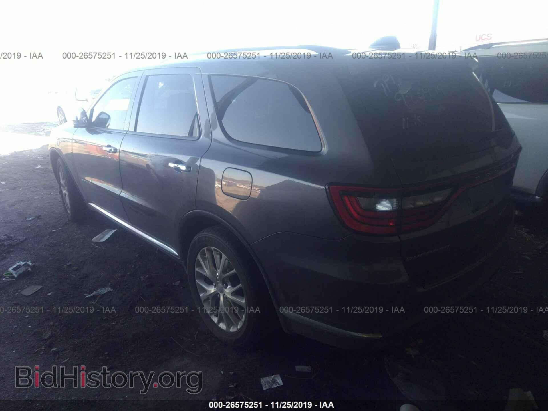 2015 DODGE DURANGO - VIN: 1C4RDHEG3FC873443 - Фото 3