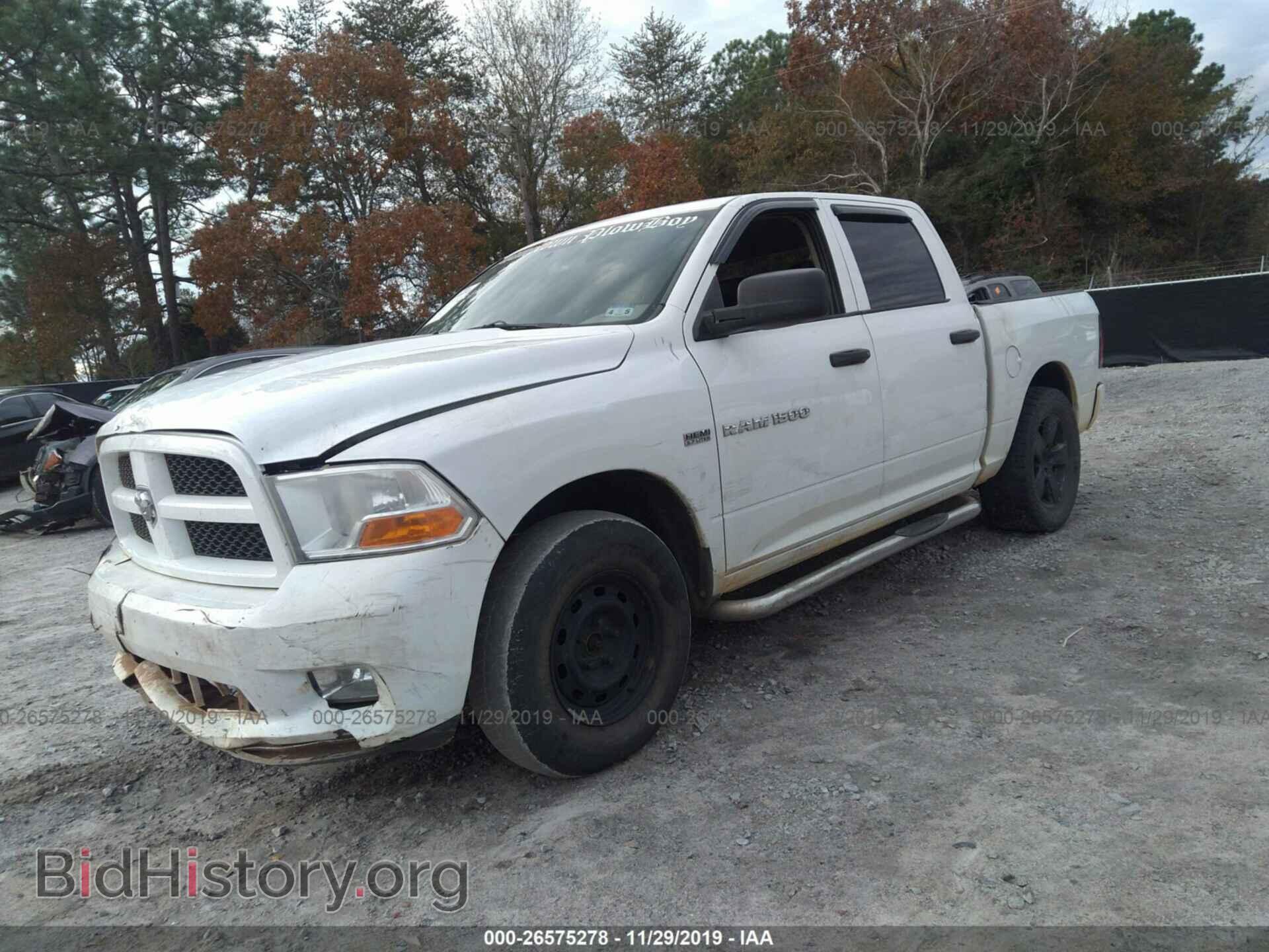 2012 DODGE RAM 1500 - VIN: 1C6RD7KT4CS187075 - Фото 2