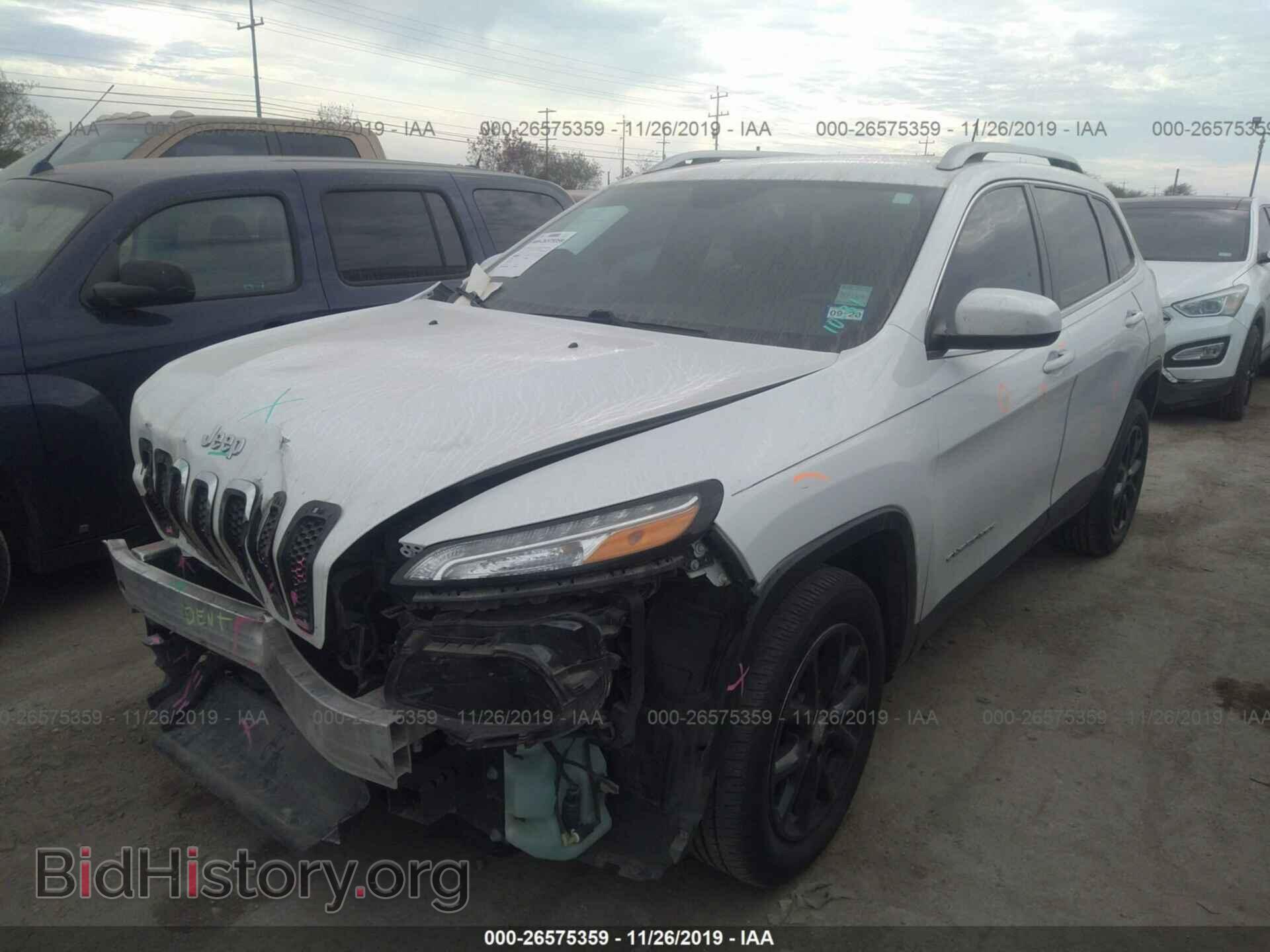 2017 JEEP CHEROKEE - VIN: 1C4PJLCB2HW516055 - Фото 2