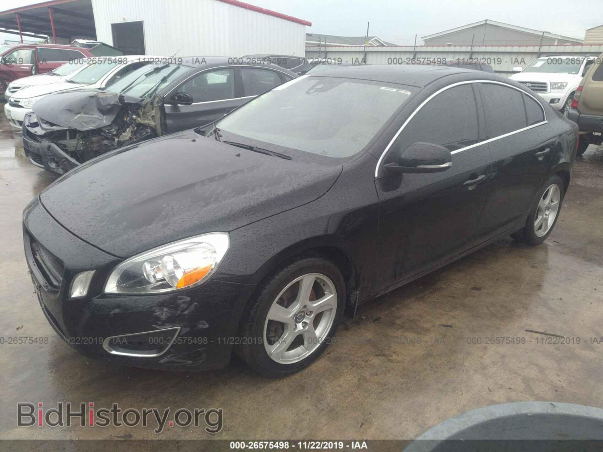 2012 Volvo S60 - VIN: YV1622FS1C2121759 - Фото 2