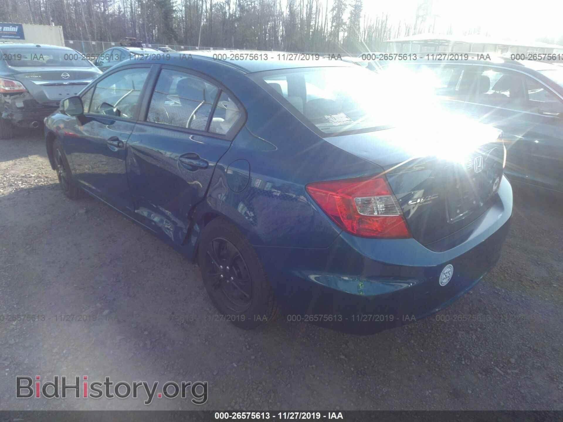2012 Honda Civic - VIN: 19XFB2F57CE342785 - Фото 3