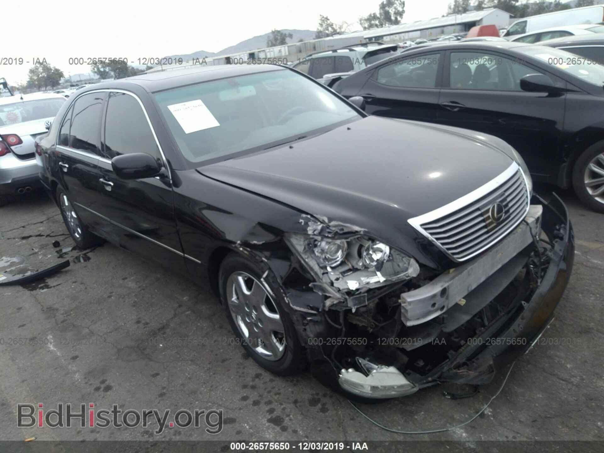 Фотография JTHBN36F440156392 - LEXUS LS 2004