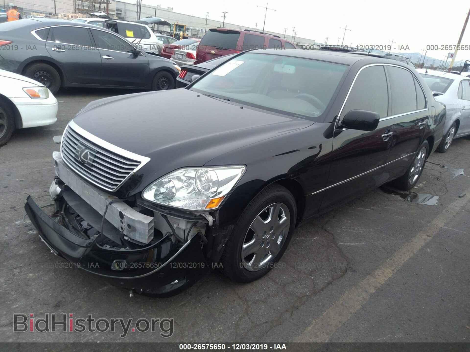 2004 LEXUS LS - VIN: JTHBN36F440156392 - Фото 2