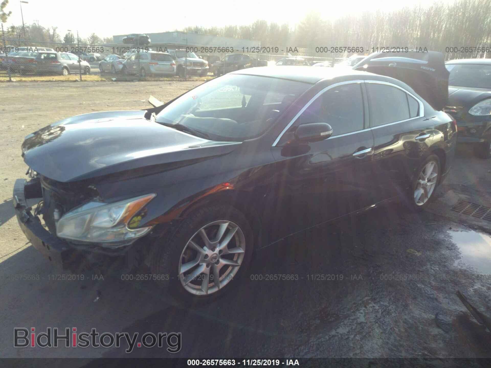2011 Nissan Maxima - VIN: 1N4AA5AP2BC850505 - Фото 2