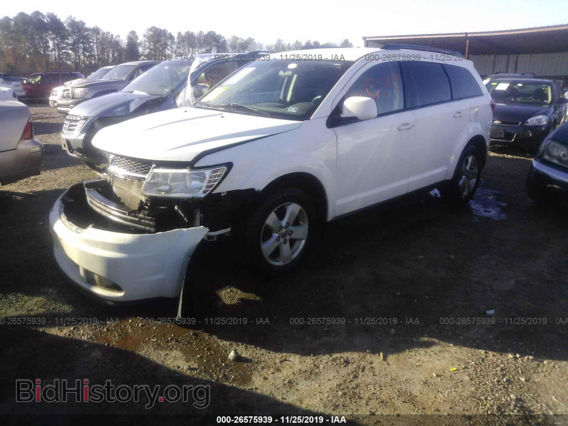 2011 DODGE JOURNEY - VIN: 3D4PH1FG9BT508316 - Фото 2
