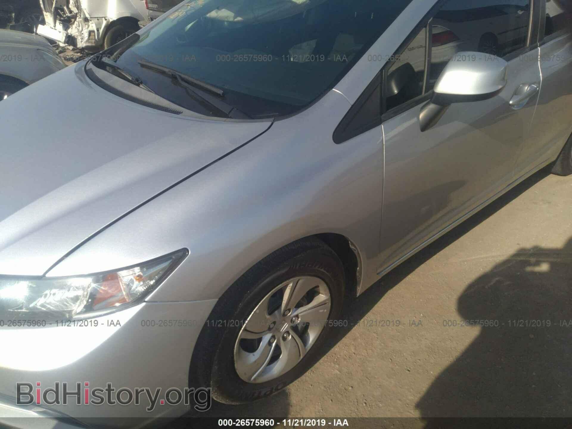 2013 HONDA CIVIC - VIN: 19XFB2F5XDE257862 - Фото 6