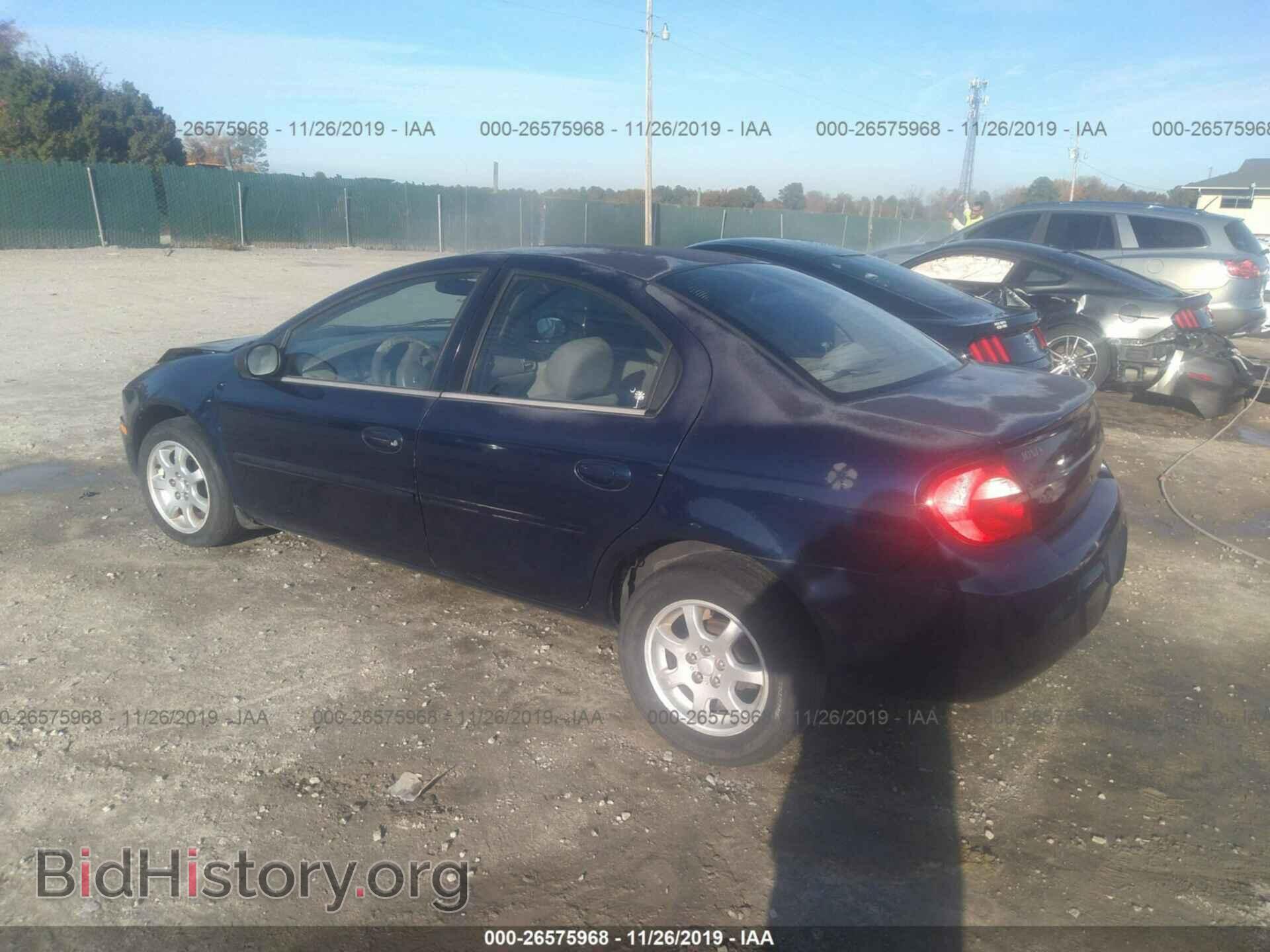 2005 DODGE NEON - VIN: 1B3ES56CX5D177865 - Фото 3