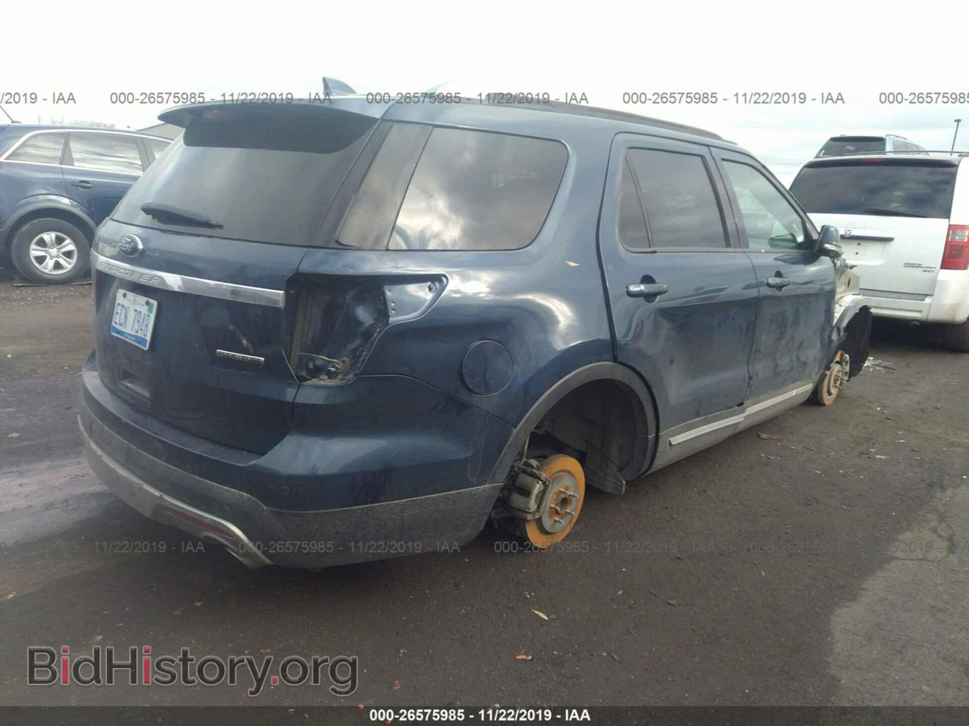 2016 FORD EXPLORER - VIN: 1FM5K7D84GGB02536 - Фото 4