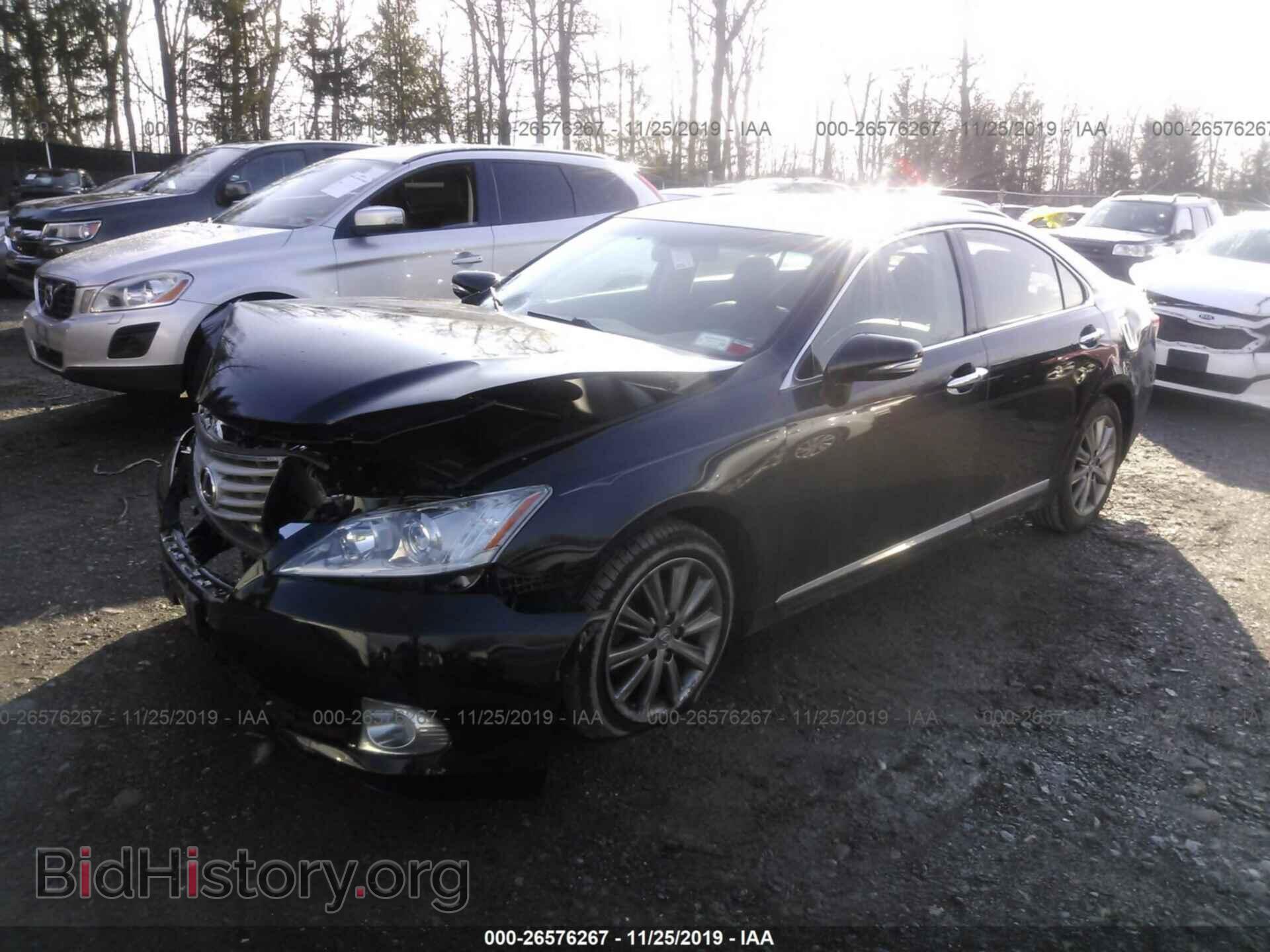 2012 LEXUS ES - VIN: JTHBK1EG9C2476110 - Photo 2