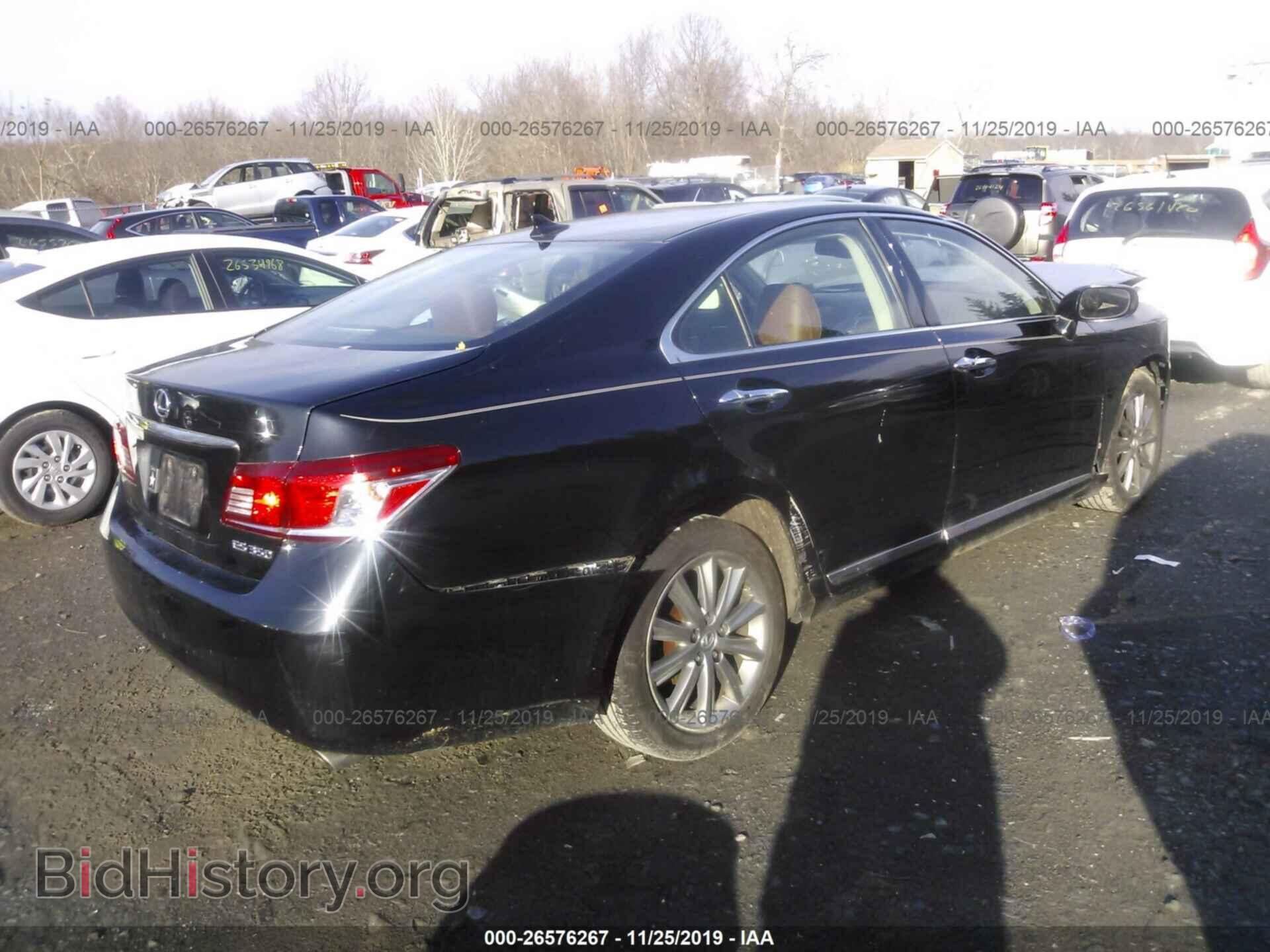 2012 LEXUS ES - VIN: JTHBK1EG9C2476110 - Photo 4
