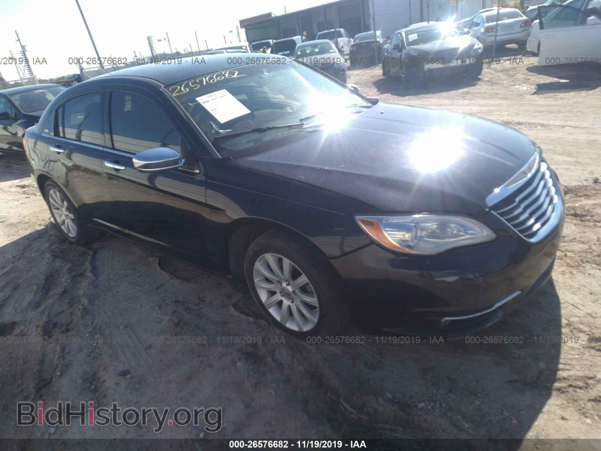 Фотография 1C3CCBCG2DN523932 - CHRYSLER 200 2013