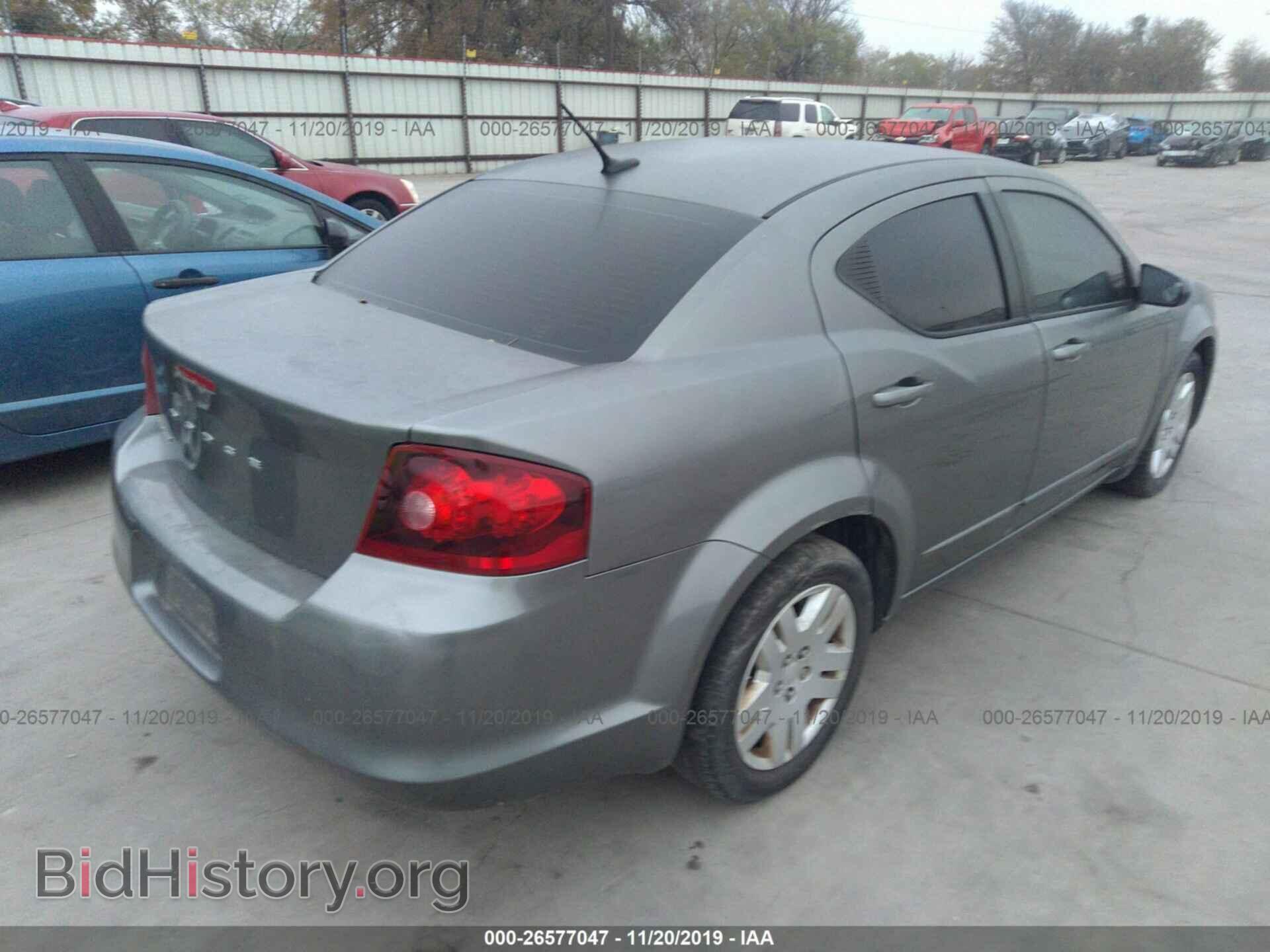 2012 DODGE AVENGER - VIN: 1C3CDZAB5CN322215 - Фото 4