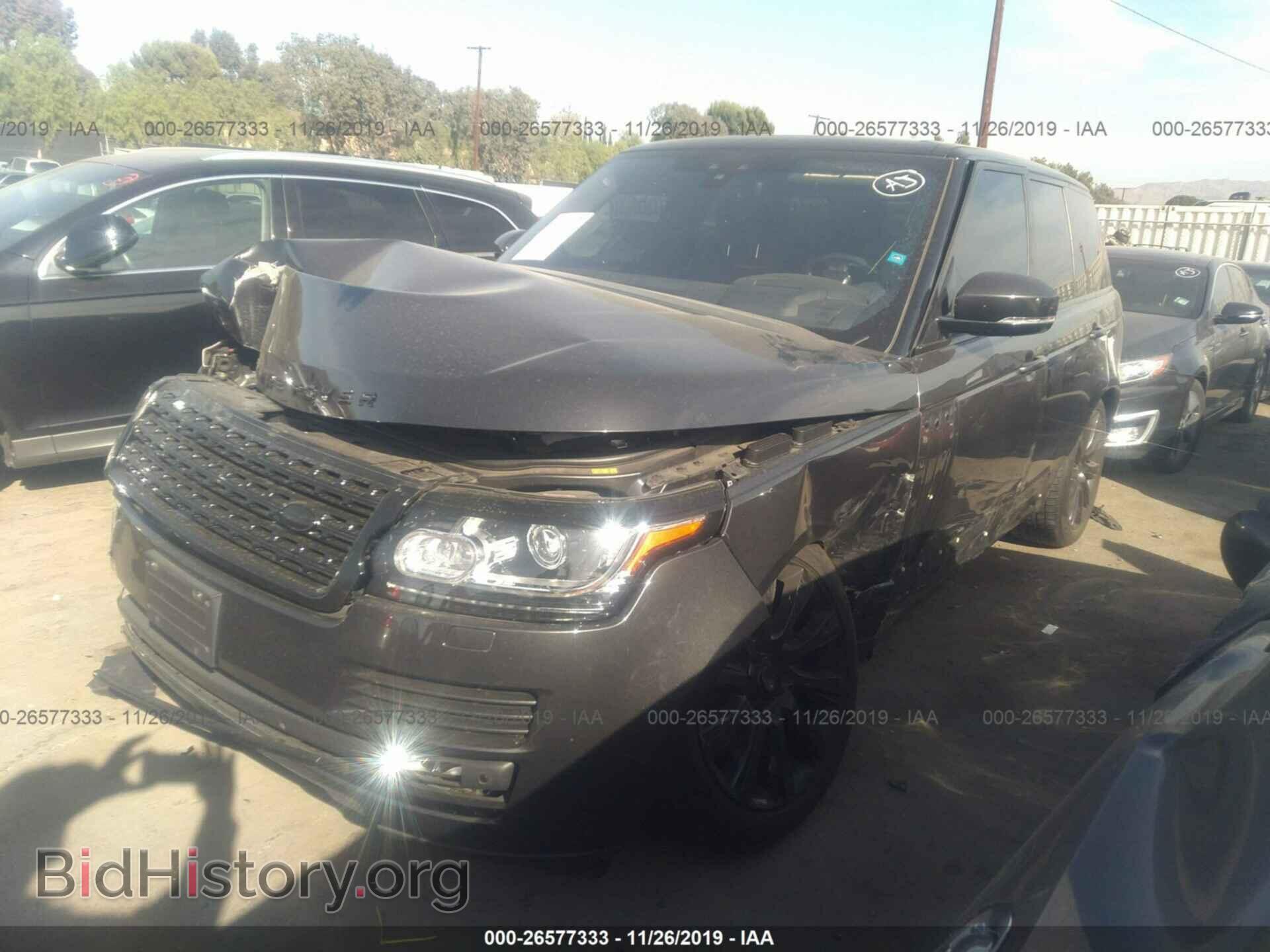 2017 LAND ROVER RANGE ROVER - VIN: SALGS2FE7HA329221 - Фото 2