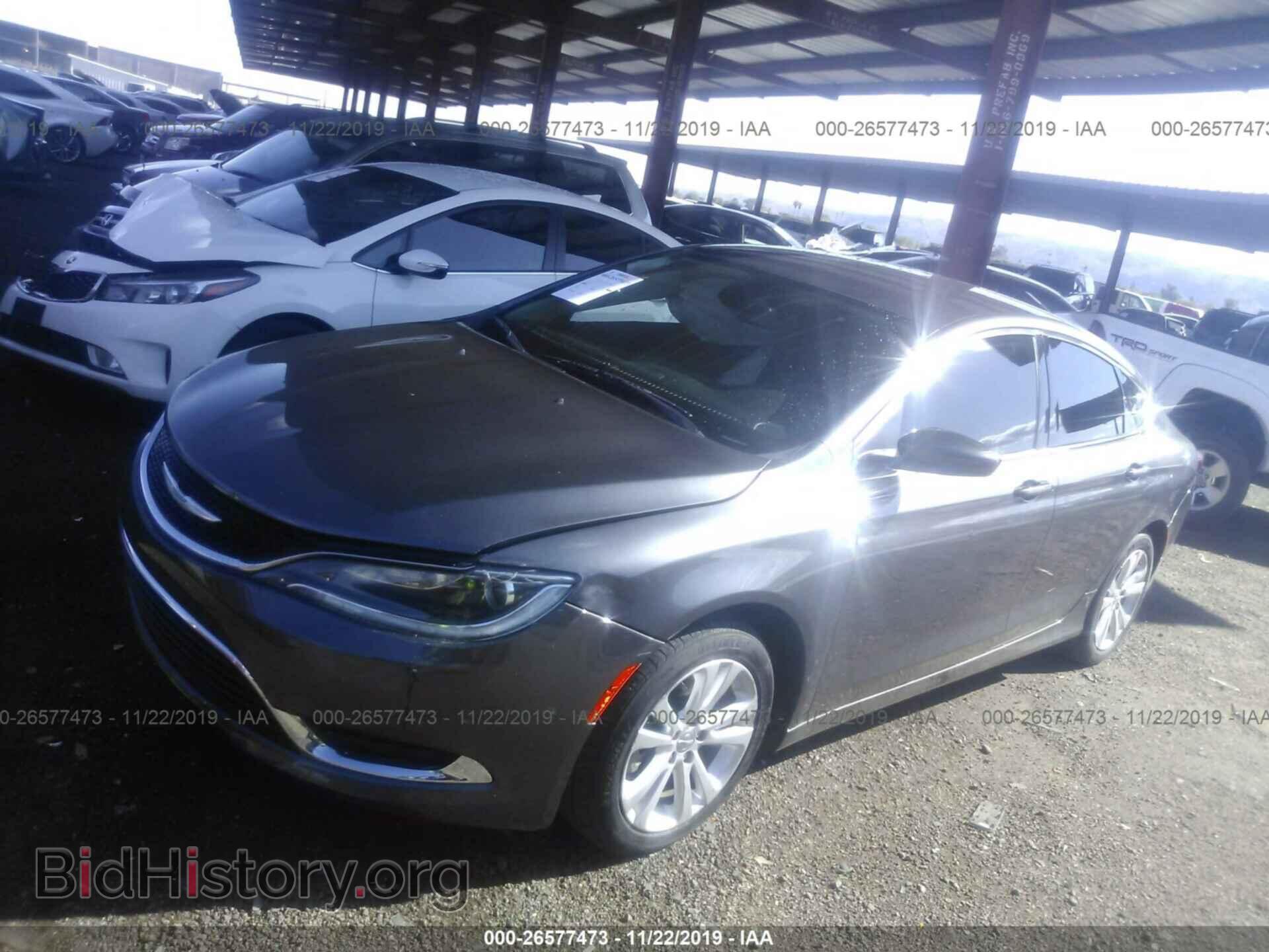 2016 CHRYSLER 200 - VIN: 1C3CCCAB8GN106350 - Фото 2