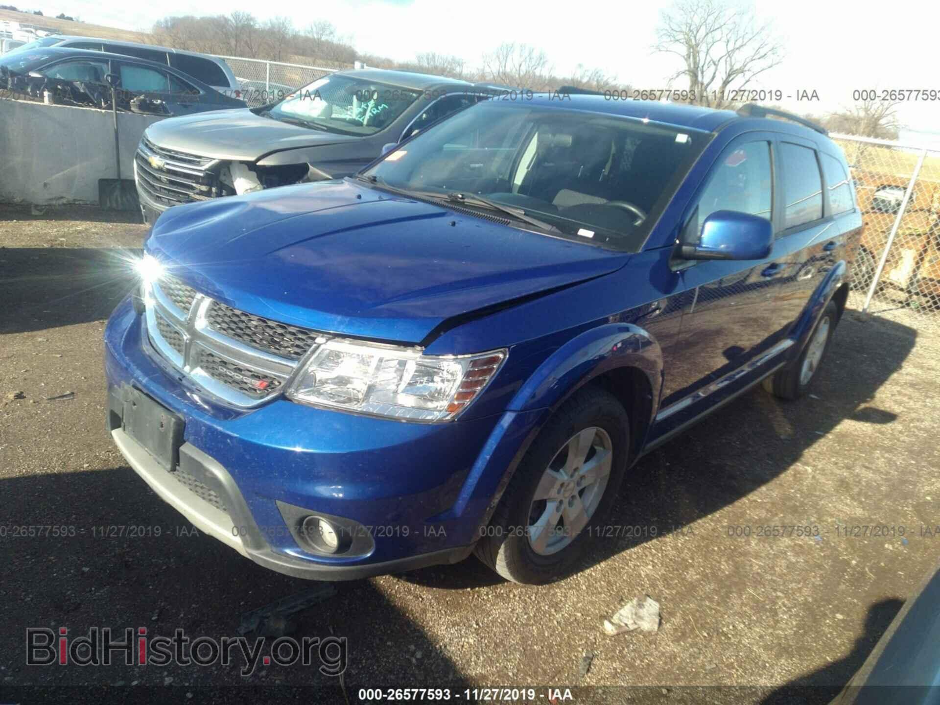 2012 DODGE JOURNEY - VIN: 3C4PDCBG4CT387531 - Photo 2