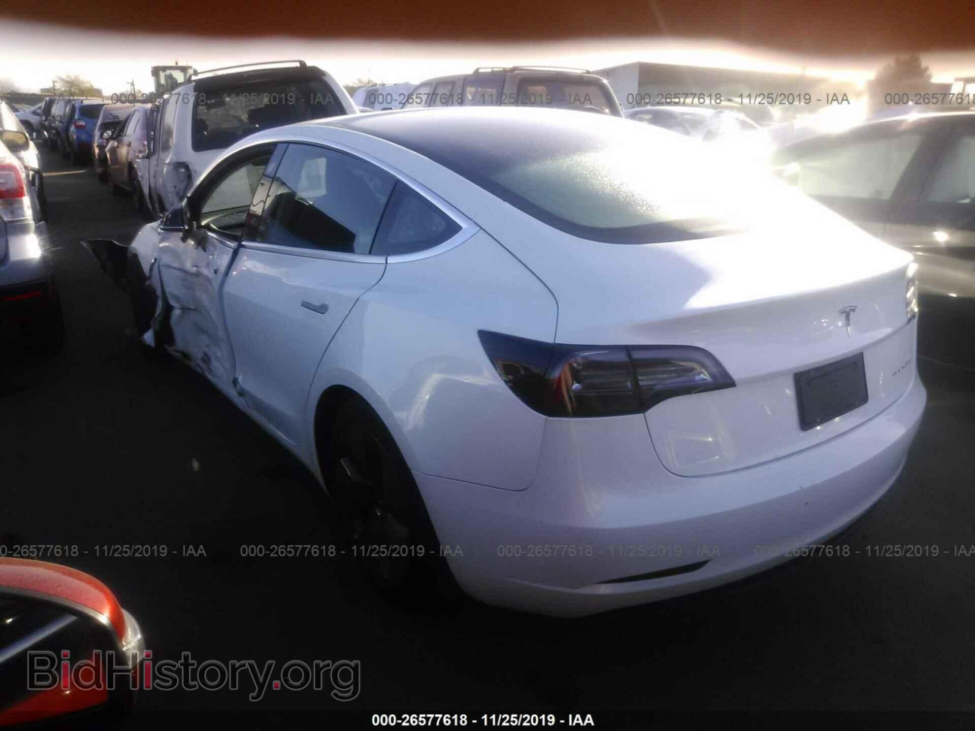 2019 TESLA MODEL 3 - VIN: 5YJ3E1EBXKF453125 - Photo 3