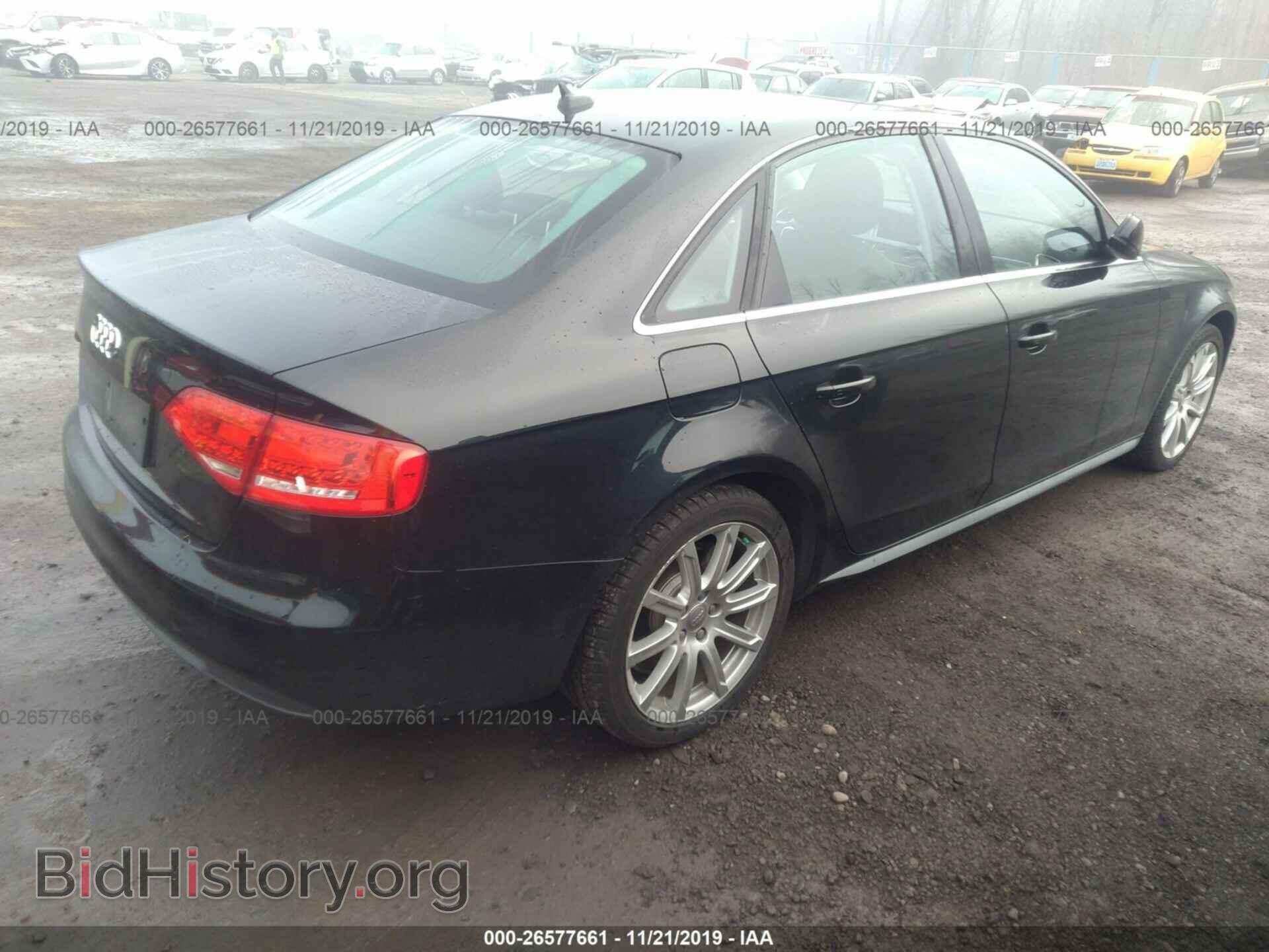 2012 AUDI A4 - VIN: WAUFFAFLXCA119895 - Фото 4