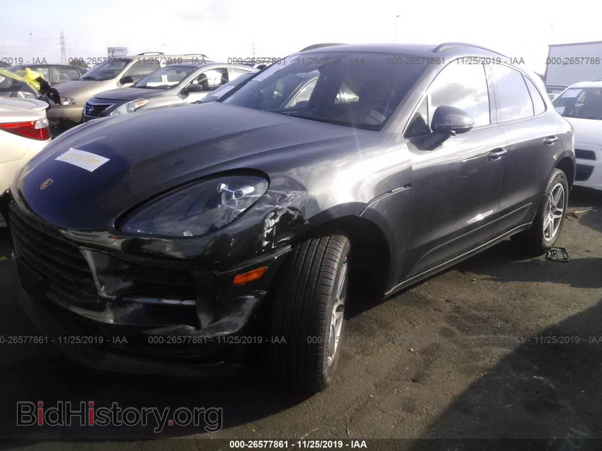 2019 PORSCHE MACAN - VIN: WP1AA2A53KLB01492 - Фото 2