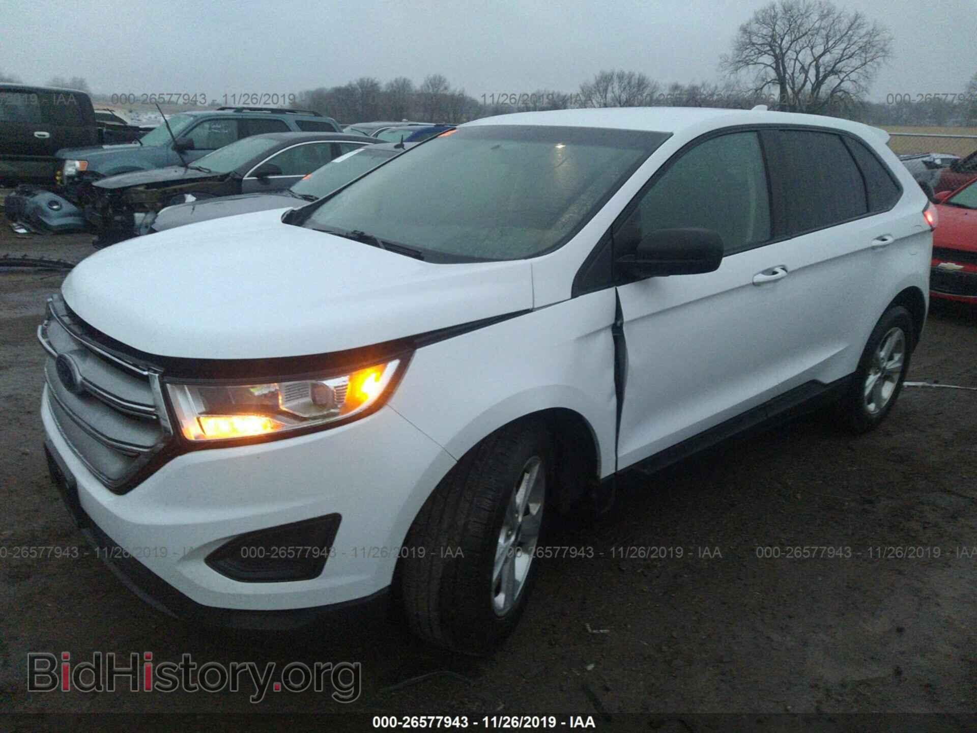 2017 Ford Edge - VIN: 2FMPK4G98HBB10627 - Фото 2