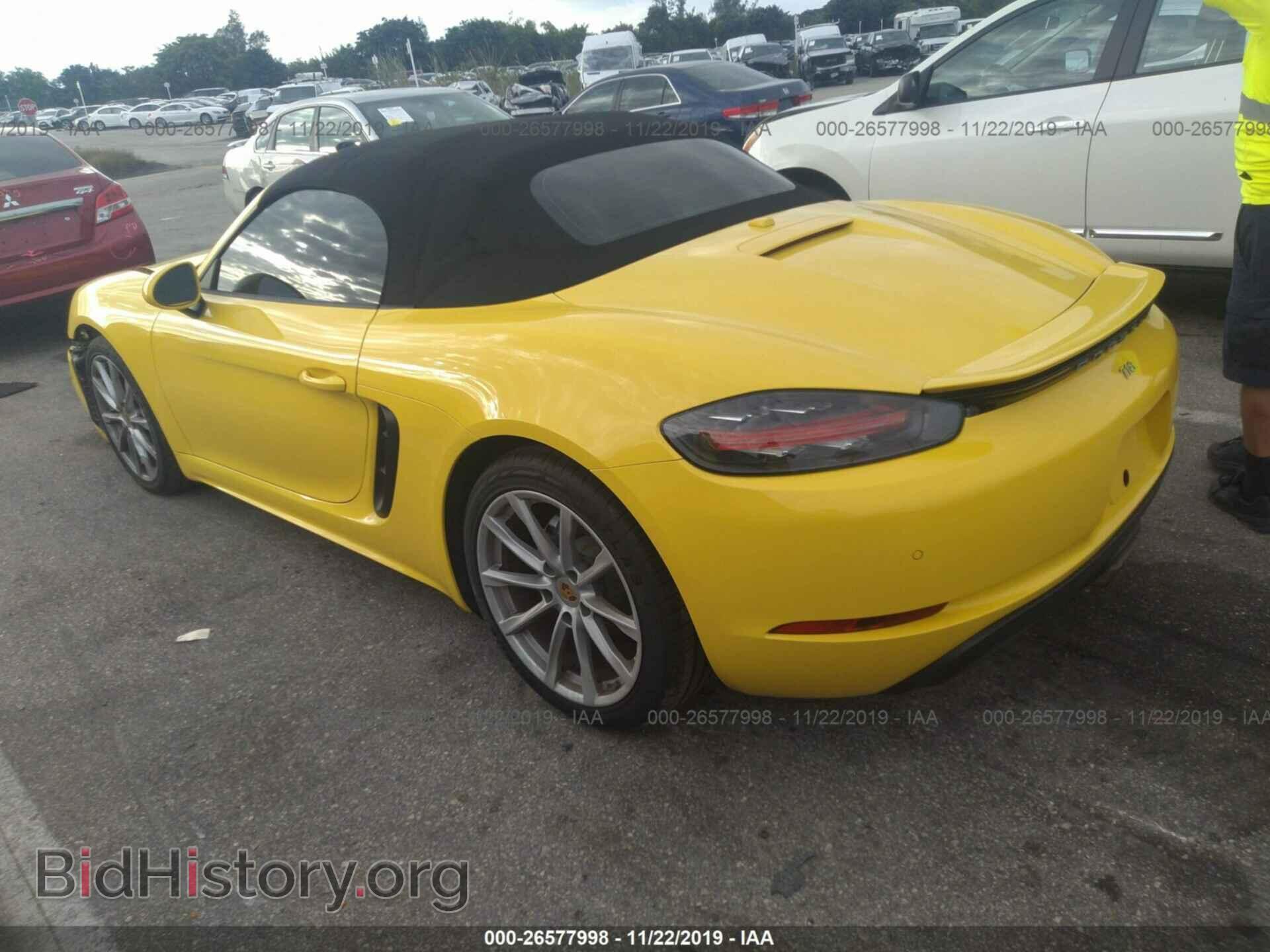 2017 PORSCHE BOXSTER - VIN: WP0CA2A8XHS220756 - Фото 3