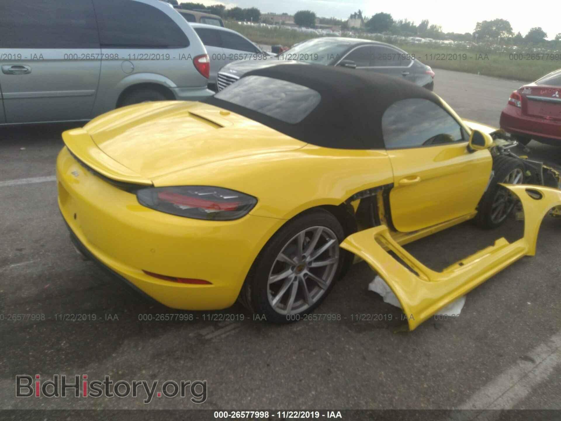 2017 PORSCHE BOXSTER - VIN: WP0CA2A8XHS220756 - Фото 4