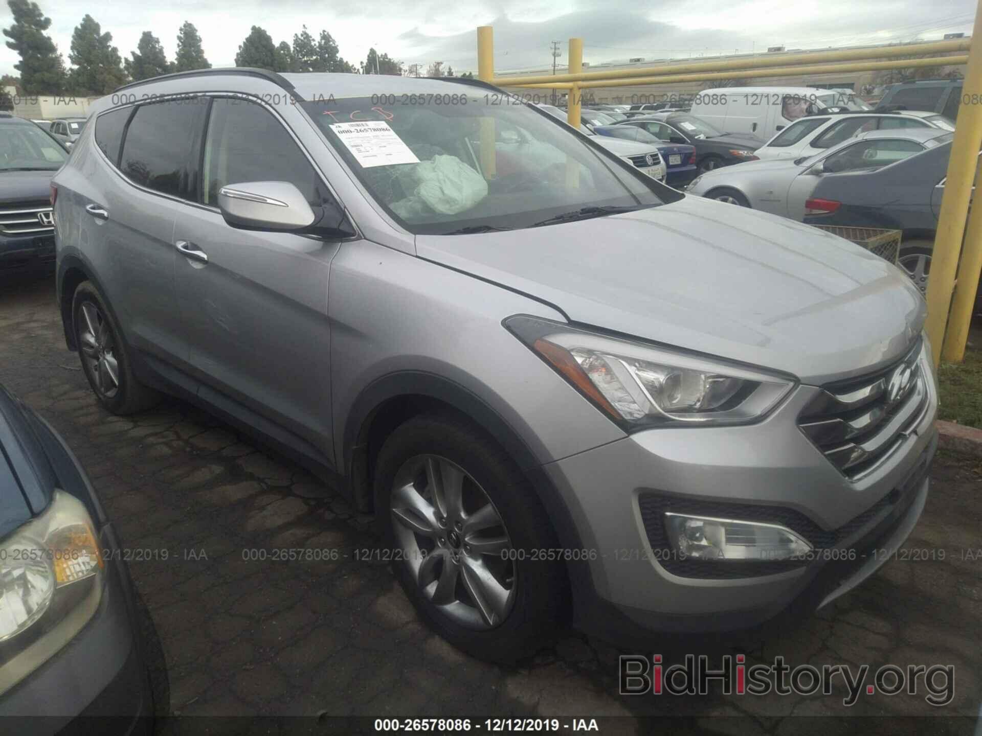 Photo 5XYZU3LAXDG114489 - HYUNDAI SANTA FE SPORT 2013