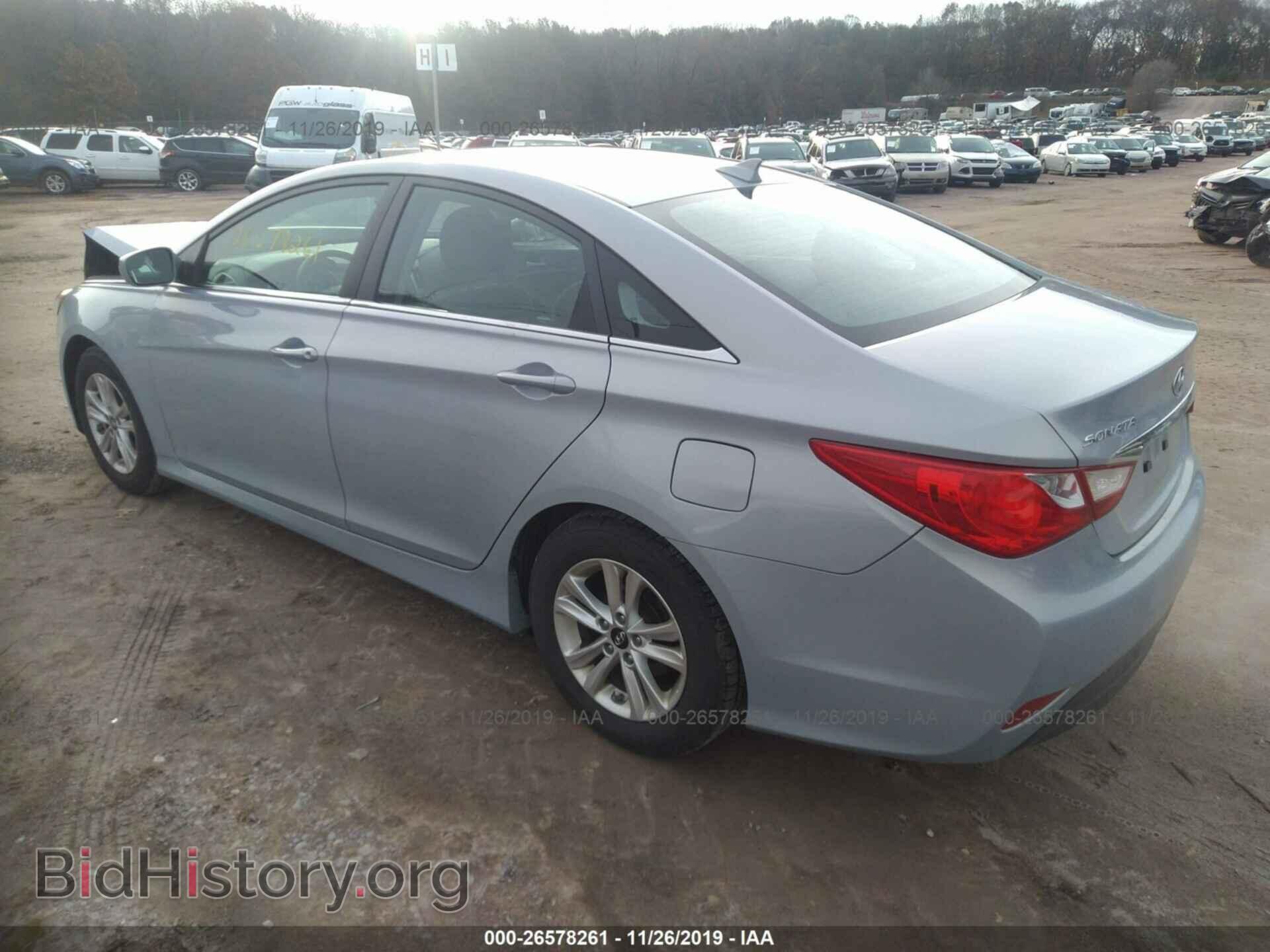 2014 HYUNDAI SONATA - VIN: 5NPEB4AC7EH912991 - Фото 3