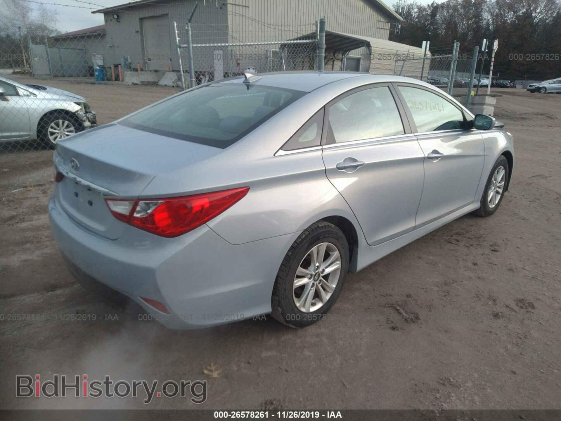 2014 HYUNDAI SONATA - VIN: 5NPEB4AC7EH912991 - Фото 4