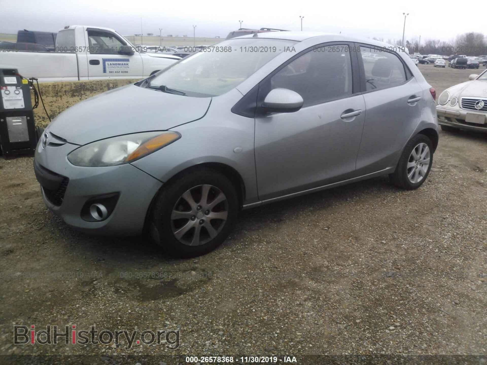 2011 MAZDA MAZDA2 - VIN: JM1DE1HY0B0108978 - Фото 2