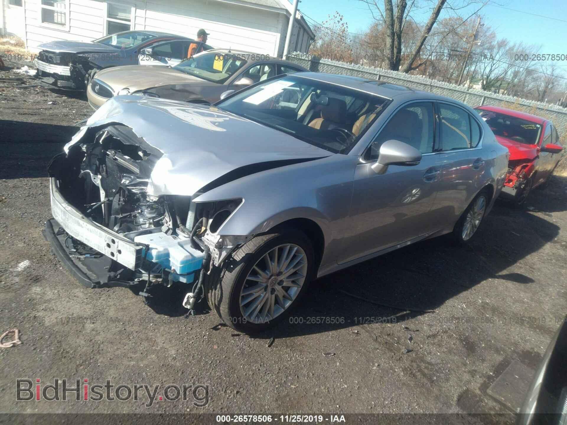 2013 Lexus GS - VIN: JTHCE1BL9D5008634 - Фото 2