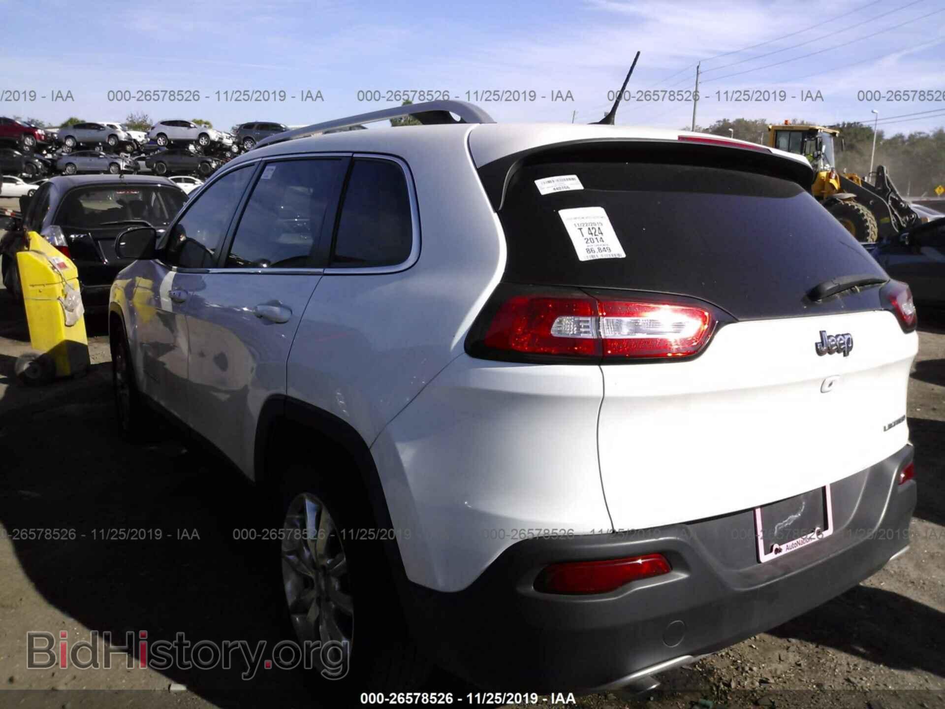 2014 JEEP CHEROKEE - VIN: 1C4PJLDB6EW204573 - Фото 3