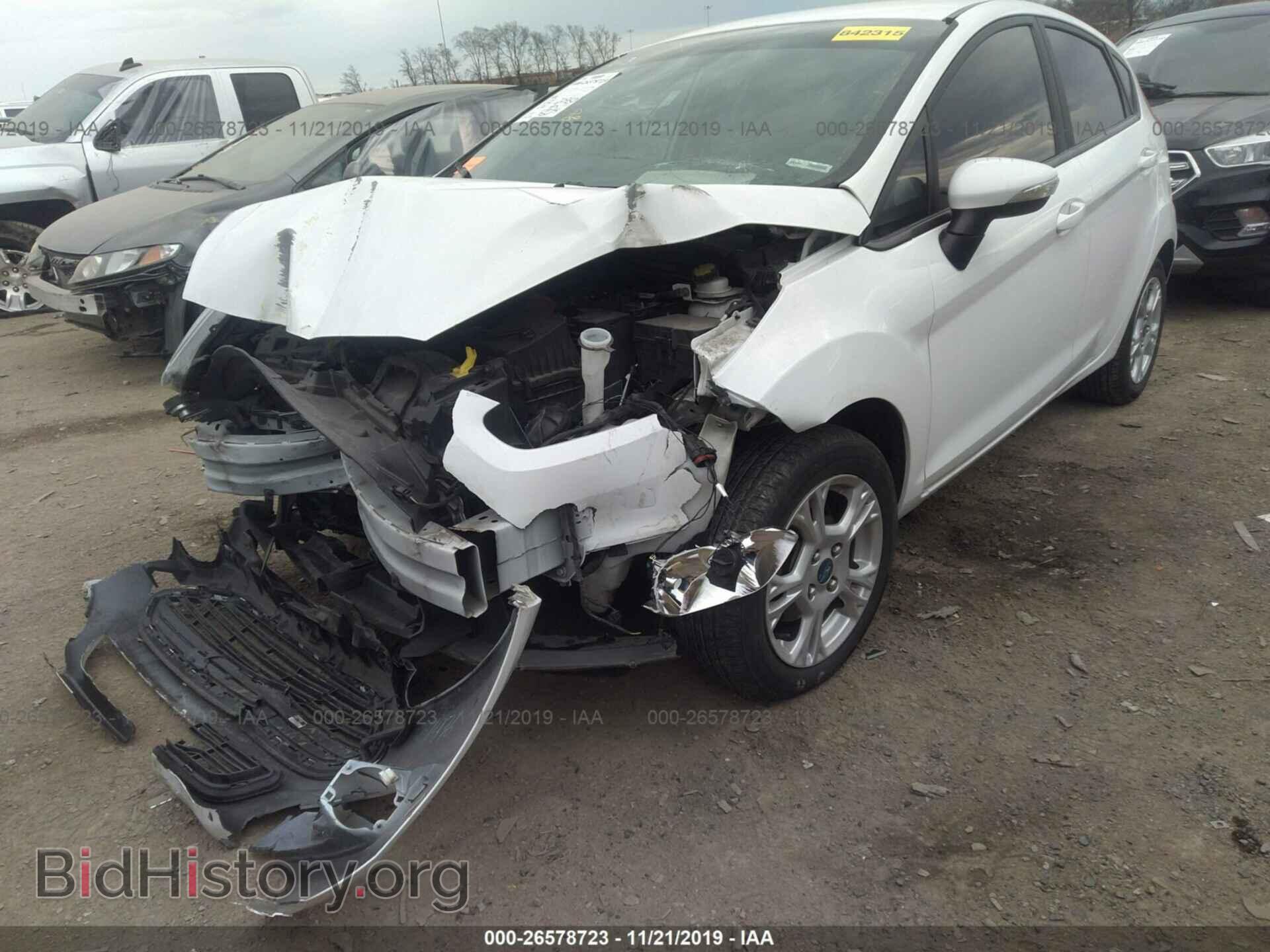 2015 FORD FIESTA - VIN: 3FADP4EJ3FM163307 - Фото 2