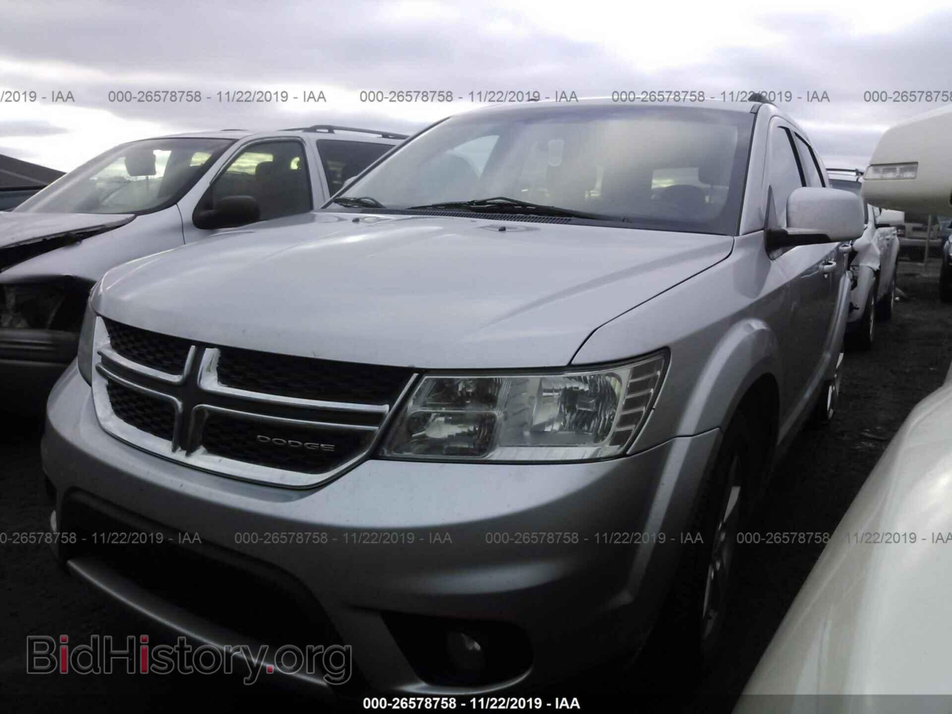 2011 DODGE JOURNEY - VIN: 3D4PH1FG6BT557098 - Фото 2