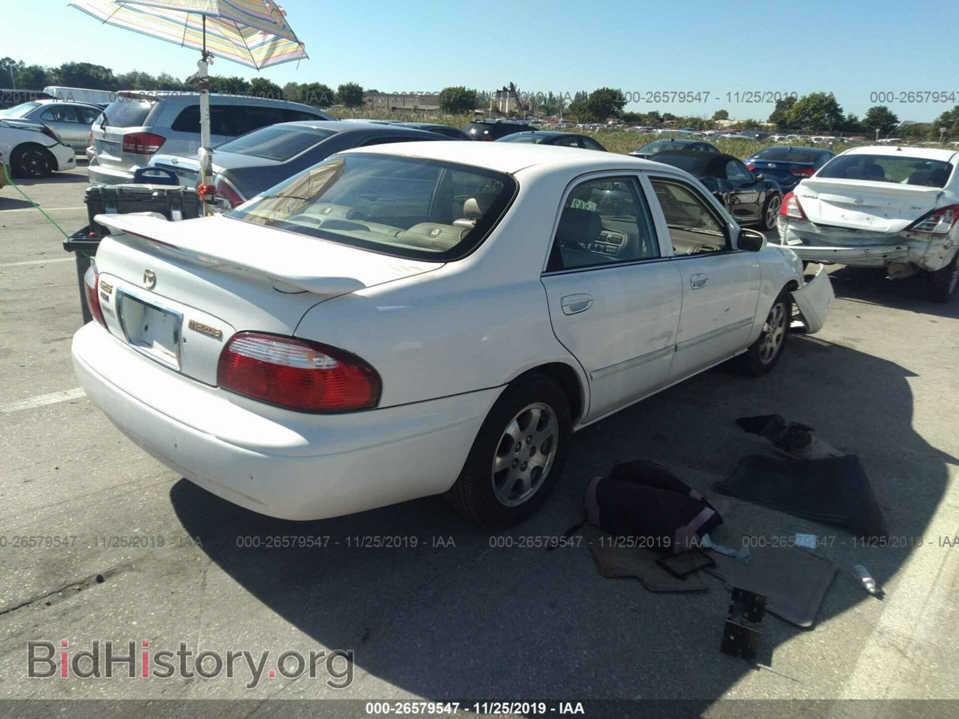 2001 MAZDA 626 - VIN: 1YVGF22C915207856 - Фото 4