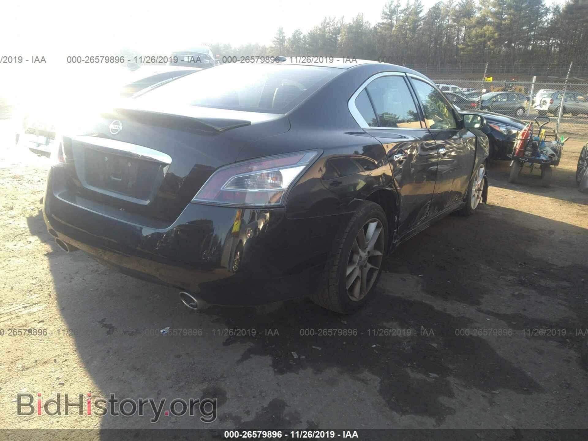 2011 NISSAN MAXIMA - VIN: 1N4AA5AP3BC845748 - Фото 4