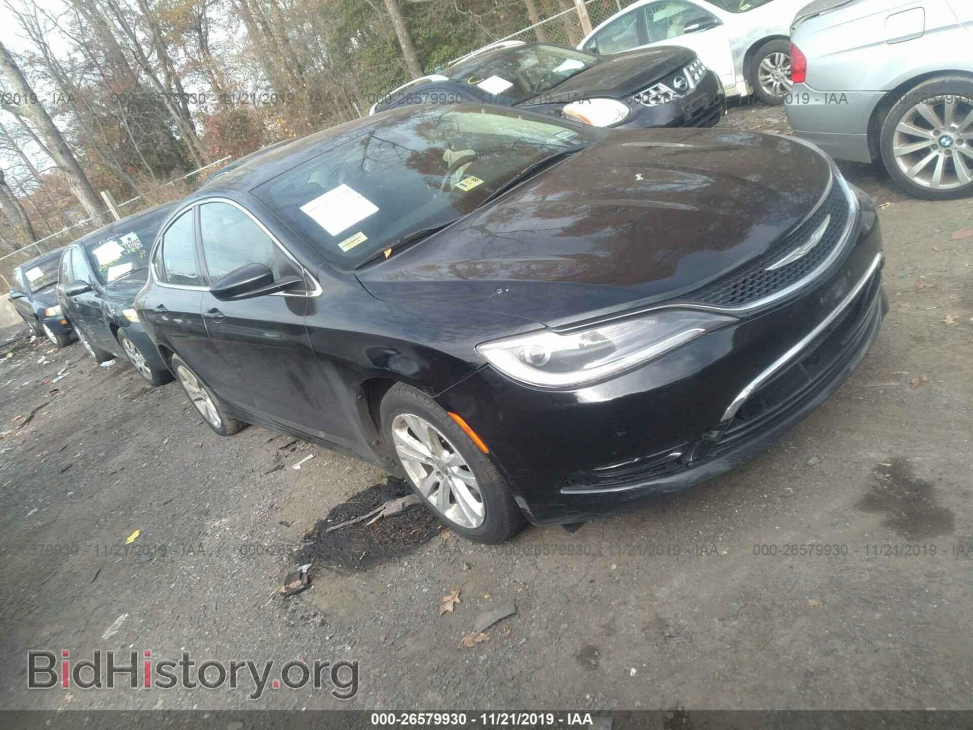 Фотография 1C3CCCAB4FN590533 - CHRYSLER 200 2015