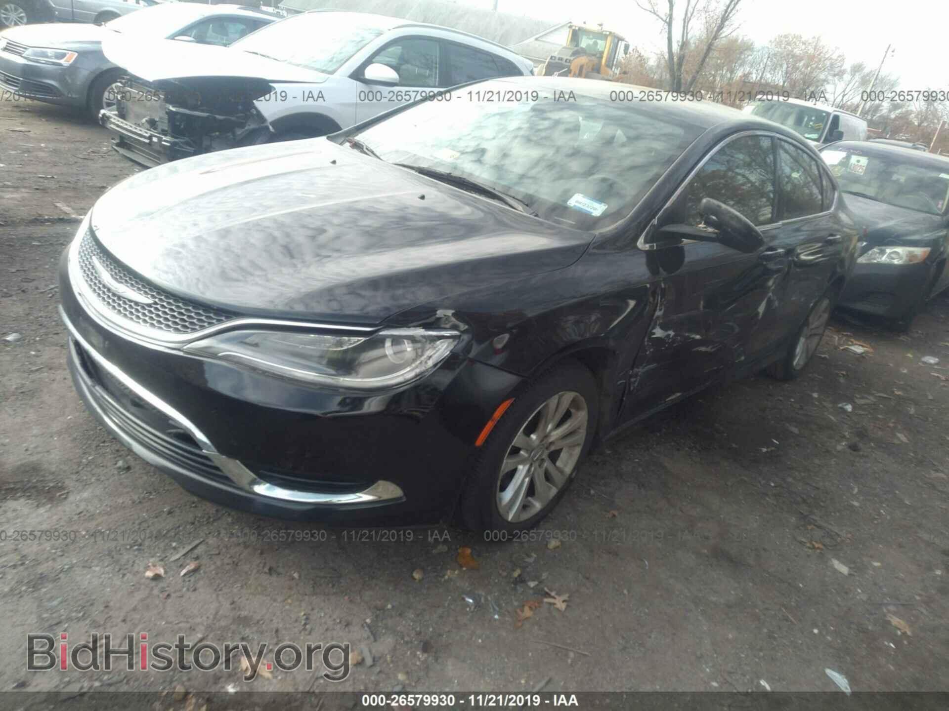 2015 CHRYSLER 200 - VIN: 1C3CCCAB4FN590533 - Фото 2