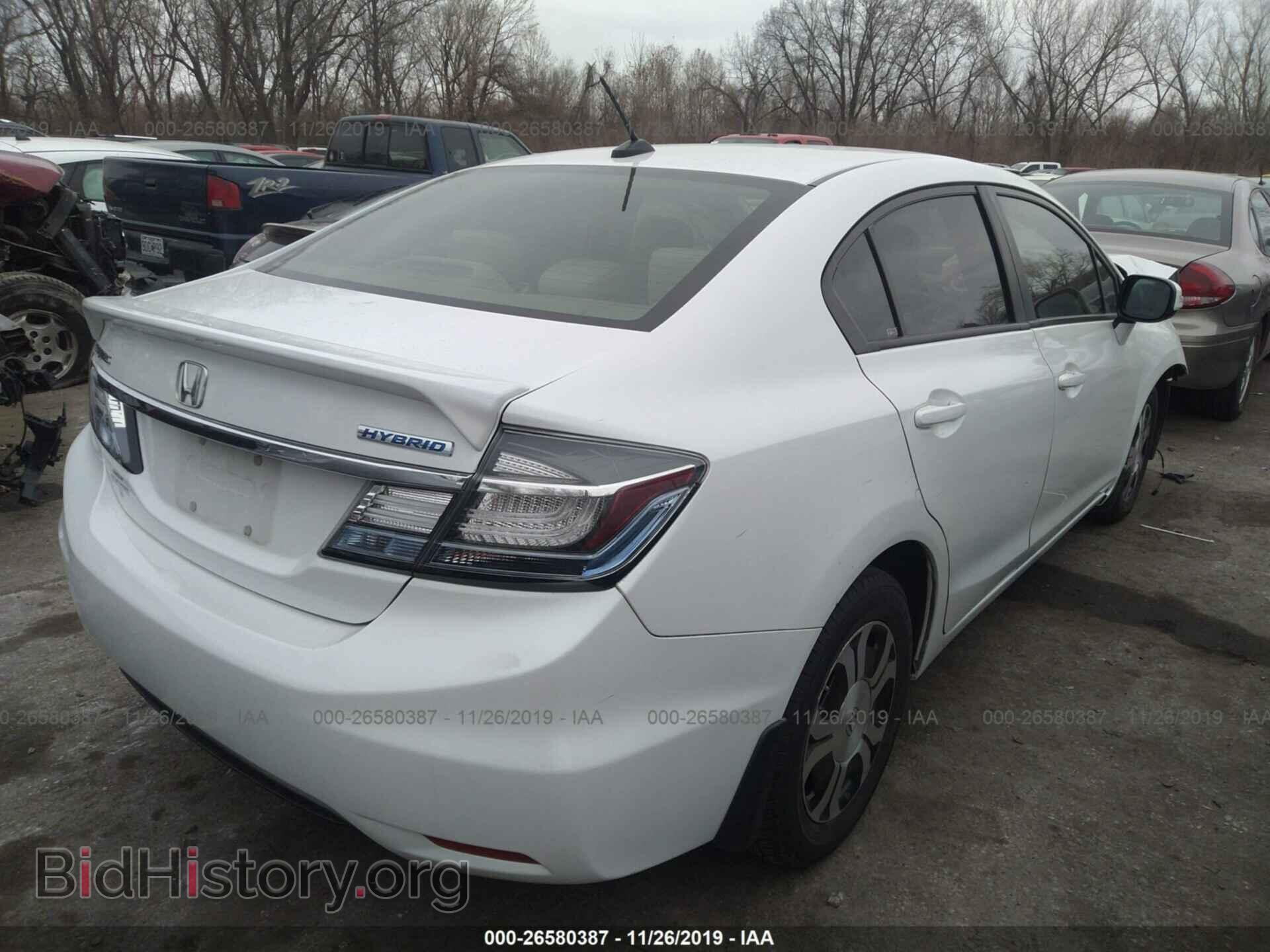 2013 HONDA CIVIC - VIN: 19XFB4F2XDE003375 - Фото 4