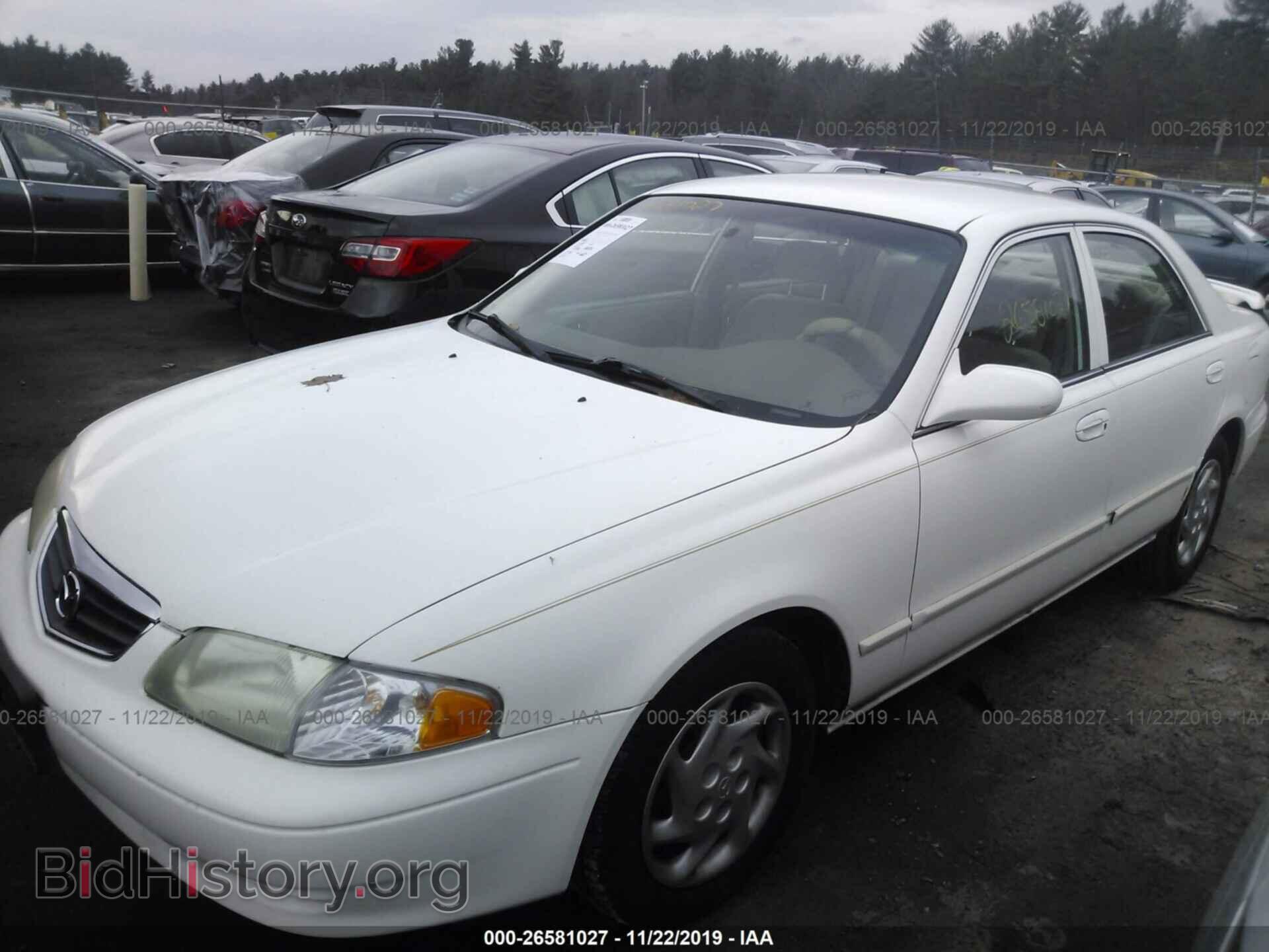 2001 MAZDA 626 - VIN: 1YVGF22D915218655 - Фото 2