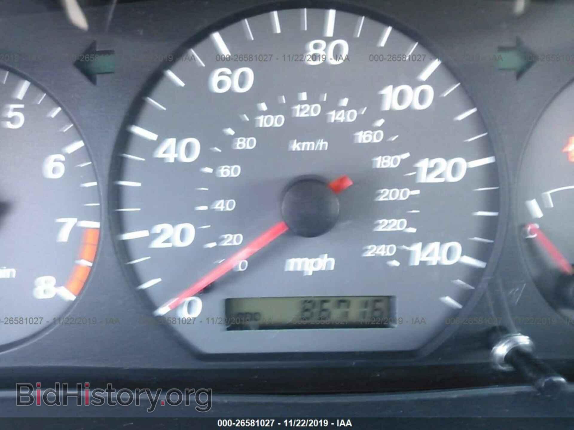 2001 MAZDA 626 - VIN: 1YVGF22D915218655 - Фото 7