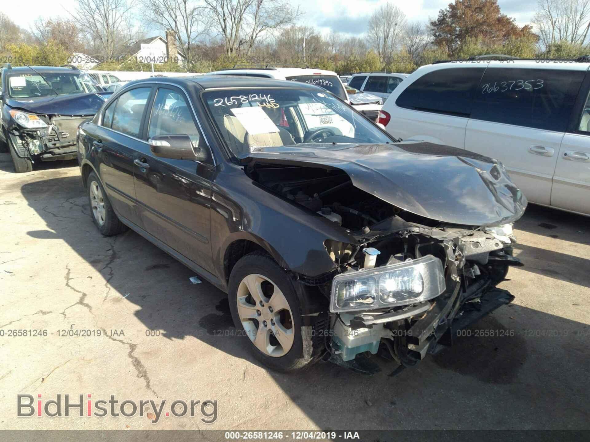 Фотография KNAGE228795287378 - KIA OPTIMA 2009