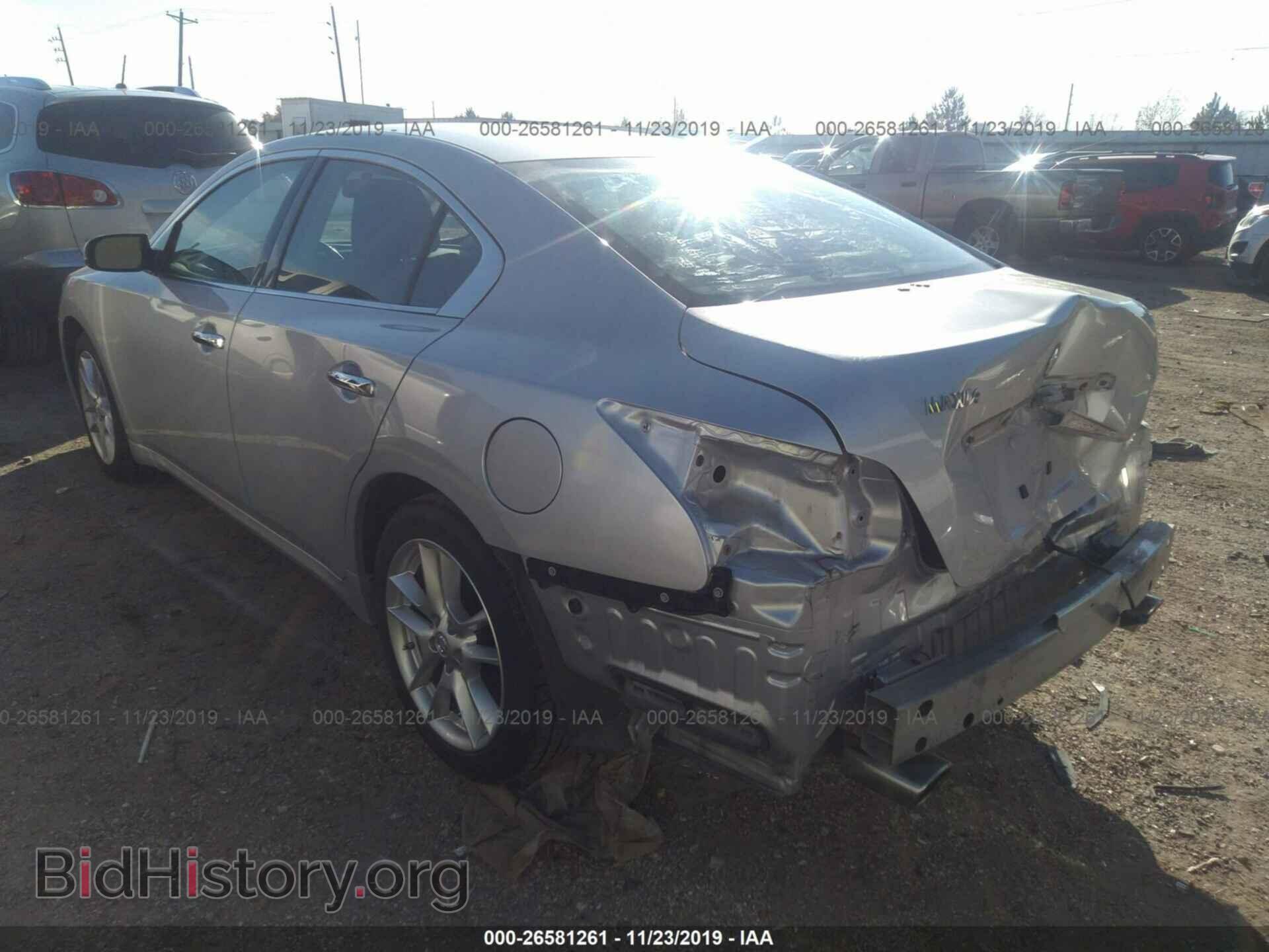 2011 NISSAN MAXIMA - VIN: 1N4AA5AP1BC869479 - Фото 3