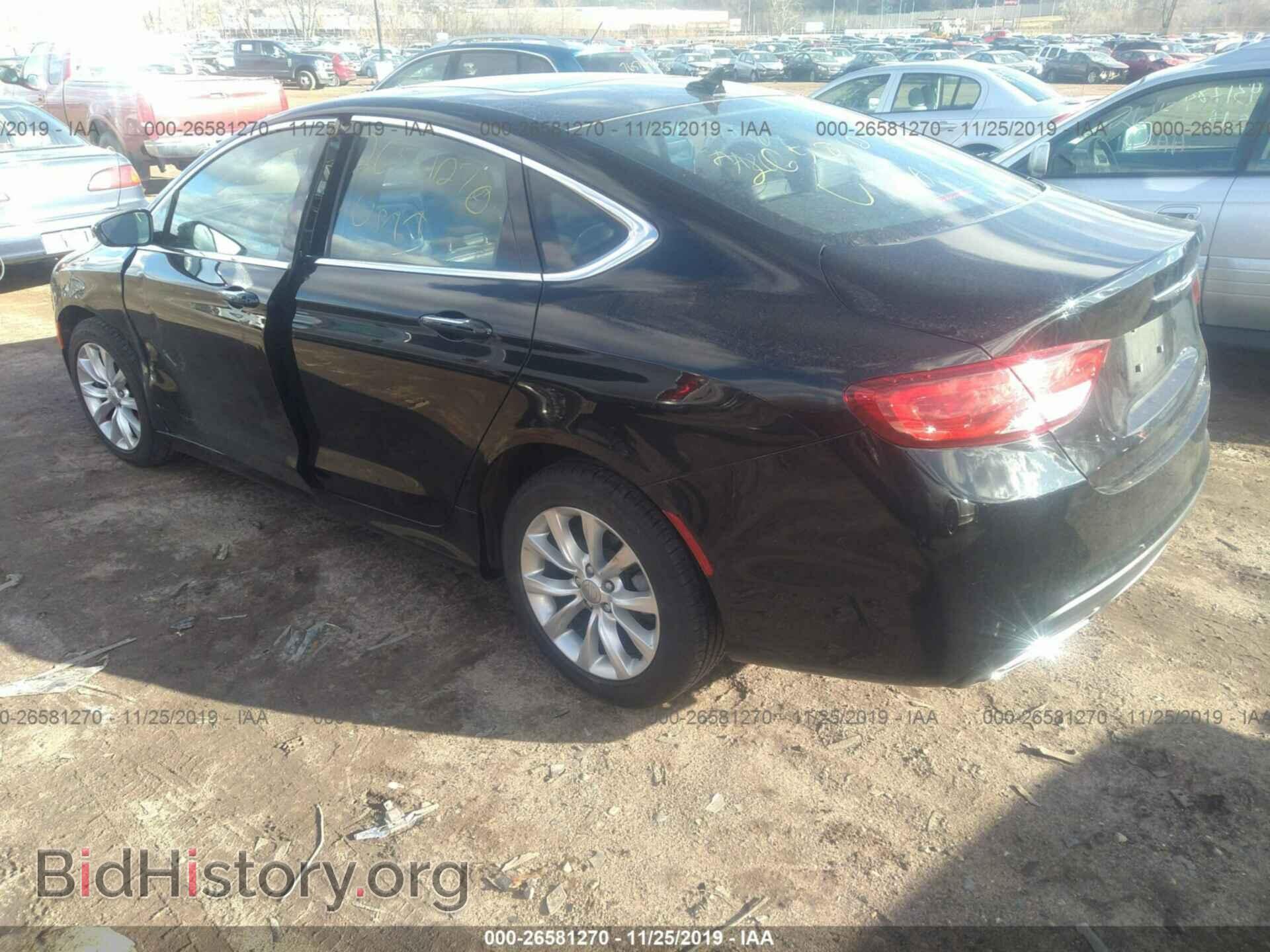 2015 CHRYSLER 200 - VIN: 1C3CCCCG7FN527807 - Фото 3