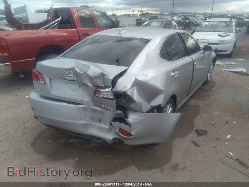 2009 Lexus IS (VIN JTHBK262492086145) — фото 4 из 11