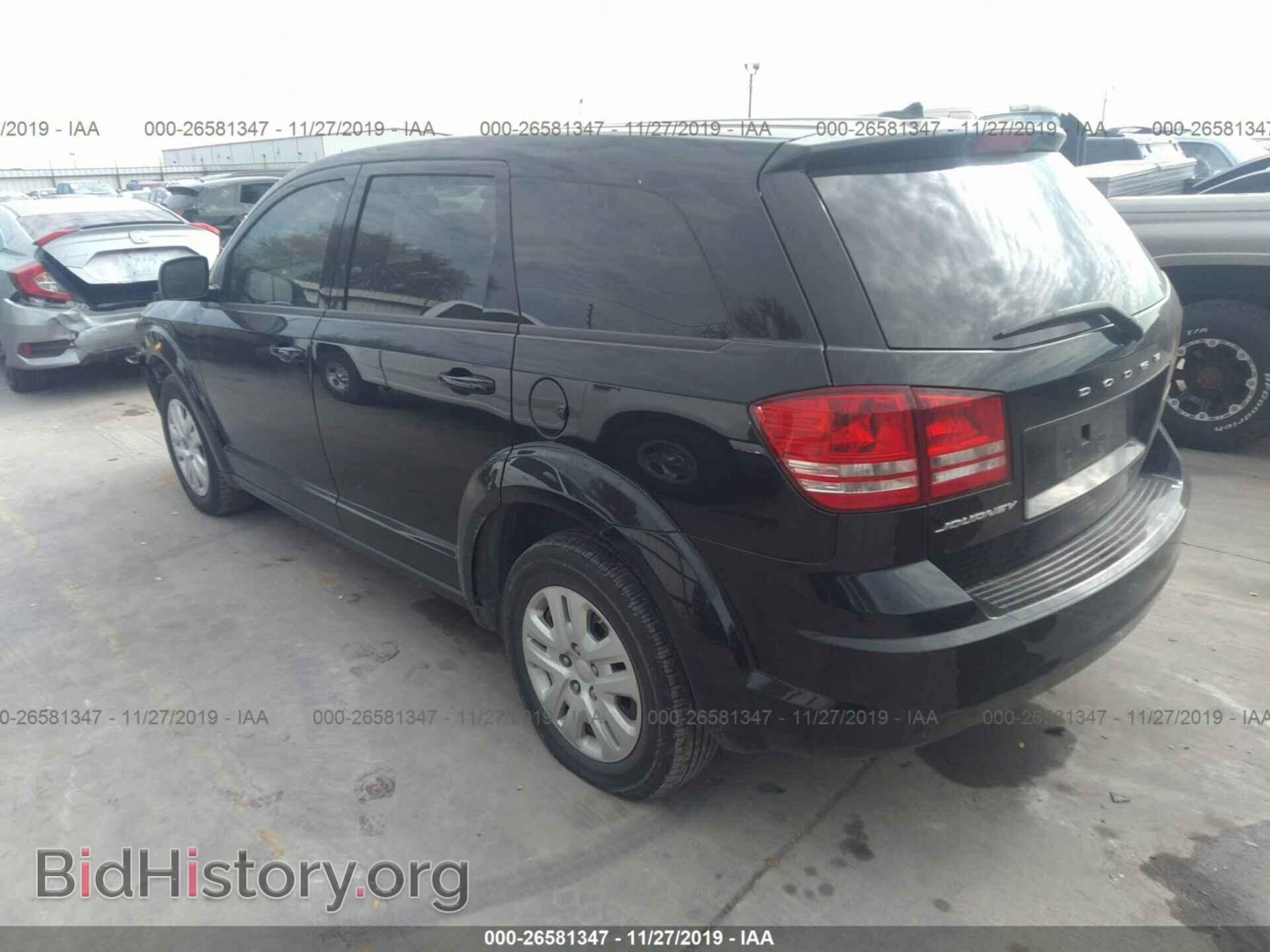 2015 DODGE JOURNEY - VIN: 3C4PDCAB0FT698383 - Фото 3
