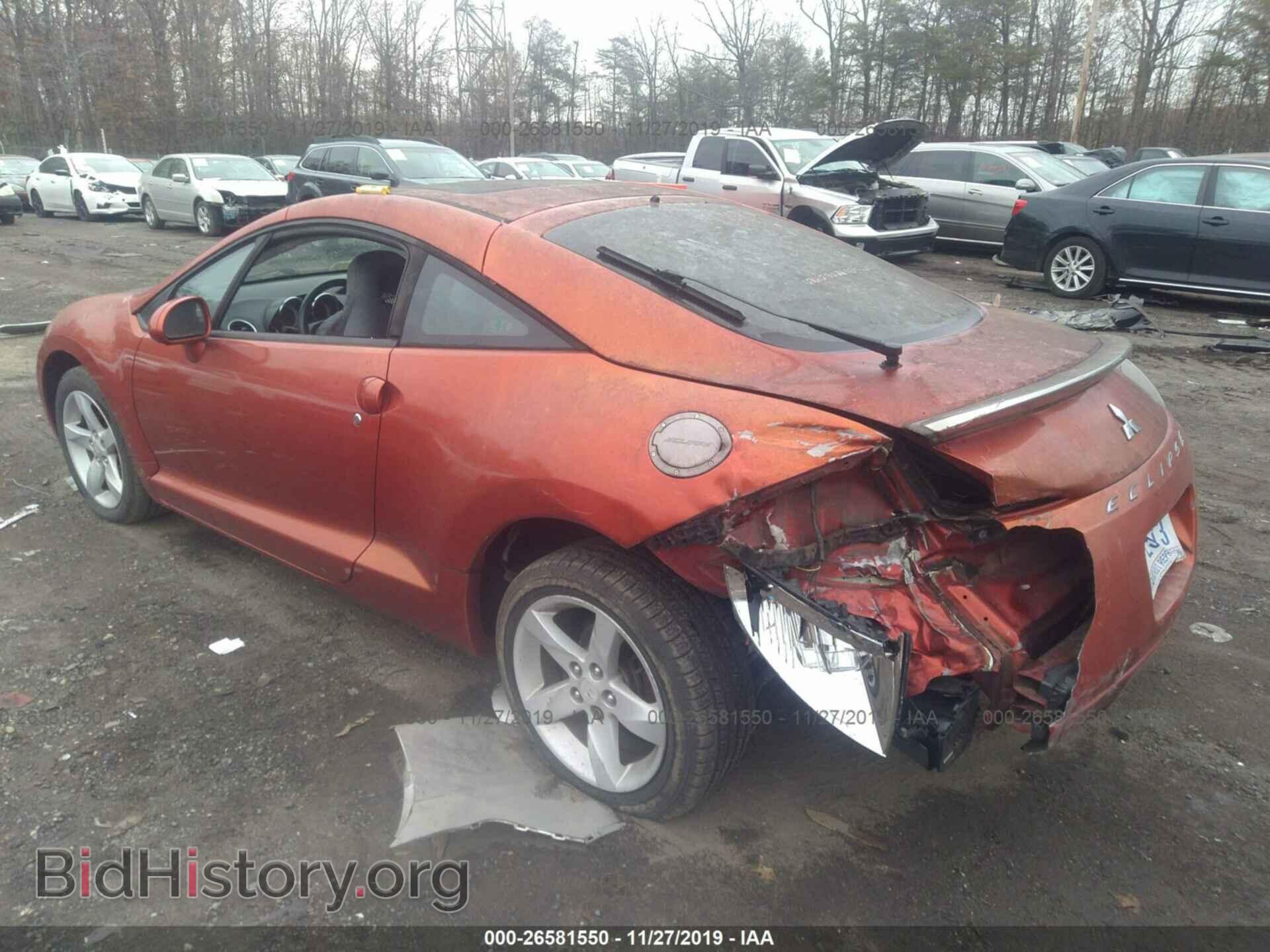 2006 MITSUBISHI ECLIPSE - VIN: 4A3AK24F96E058741 - Photo 3
